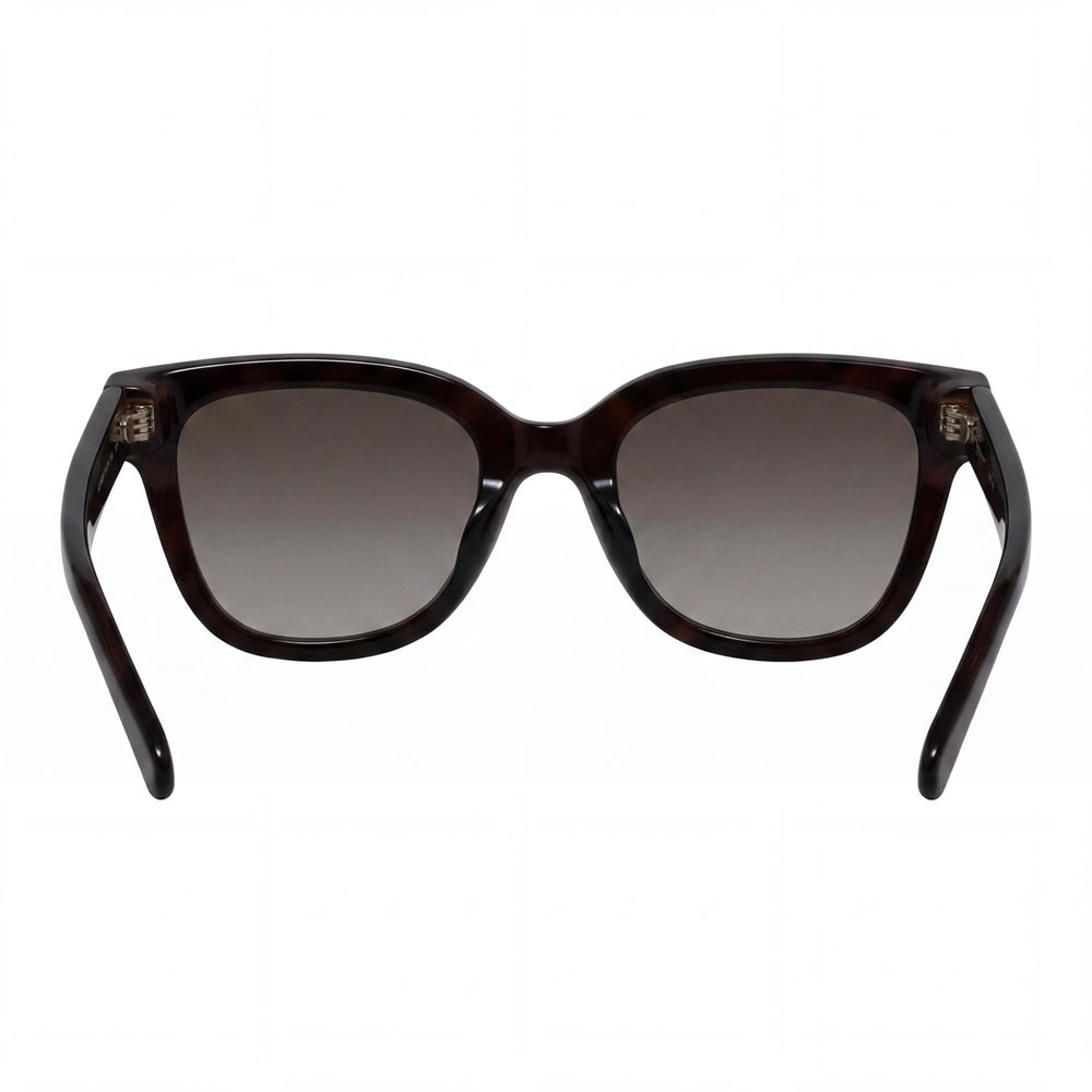 Salvatore Ferragamo Classic SF1066S Women's Crystal Brown Plastic Frame Grey Gradient 100% UV Protection Sunglasses 52mm