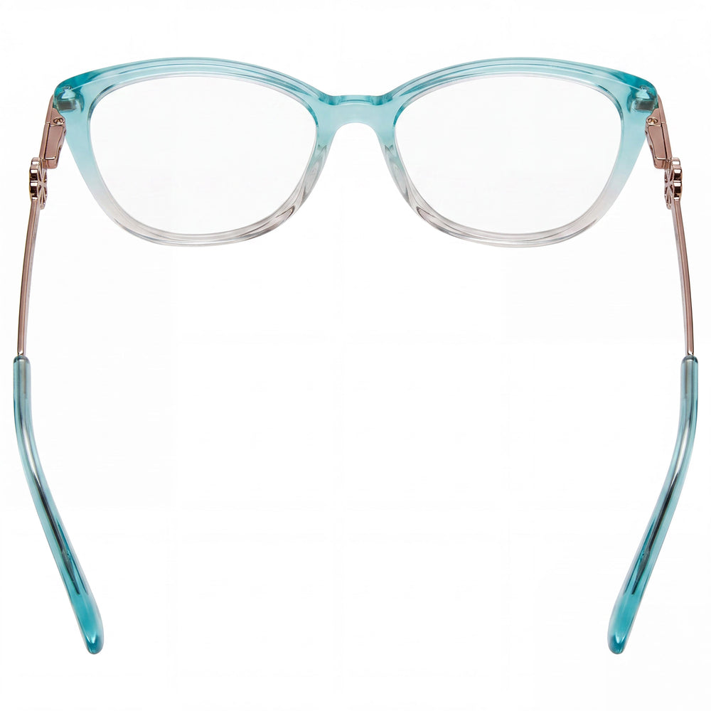 kate spade new york FLAVIA Women's Green Pink Acetate Frame Sunglasses with Polycarbonate Lenses, 51mm