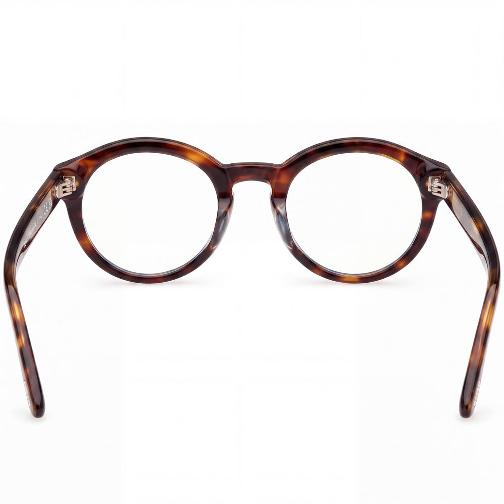 Marcolin Ft6061-b Unisex Coloured Havana Blue Filter Plastic Frame Black Lens Non-Polarized 50mm