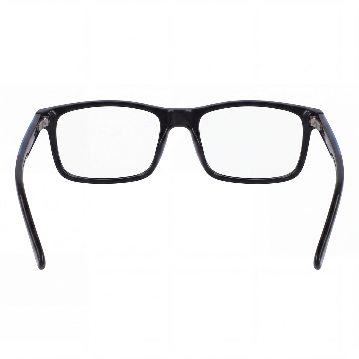 Gafas oftálmicas casual unisex Lacoste con montura negra, lentes de plástico transparentes y un ancho de lente de 54 mm, Photo 4