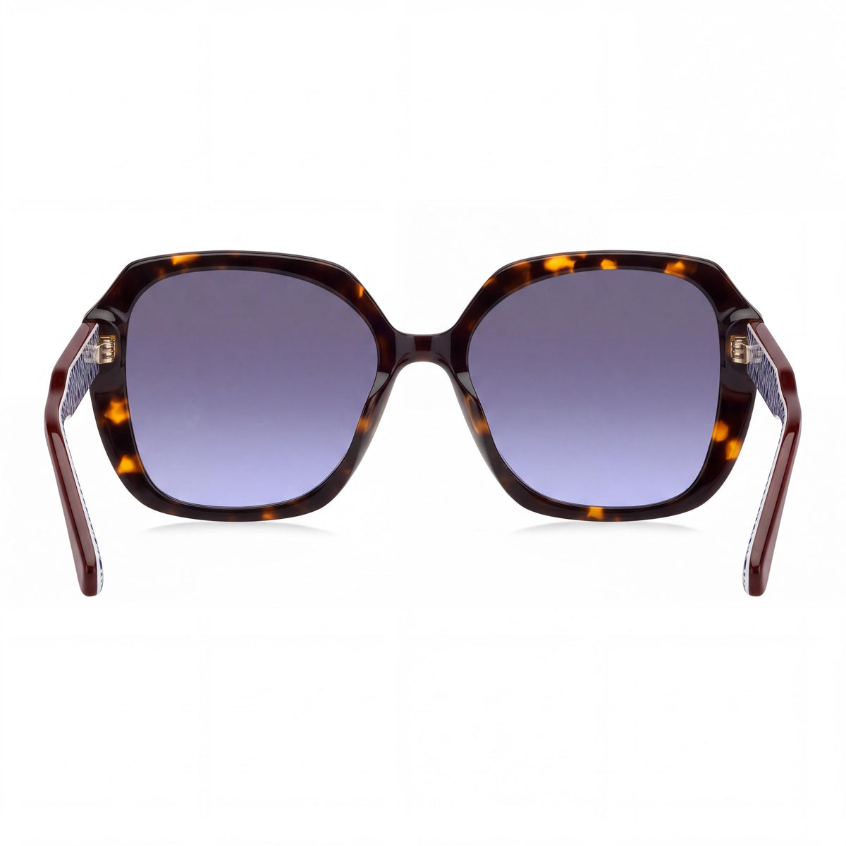 Tommy Hilfiger Modern Women's Multicoloured Acetate Sunglasses, Grey Blue Non-Polarized Lenses, 100% UV Protection 54mm, Photo 3