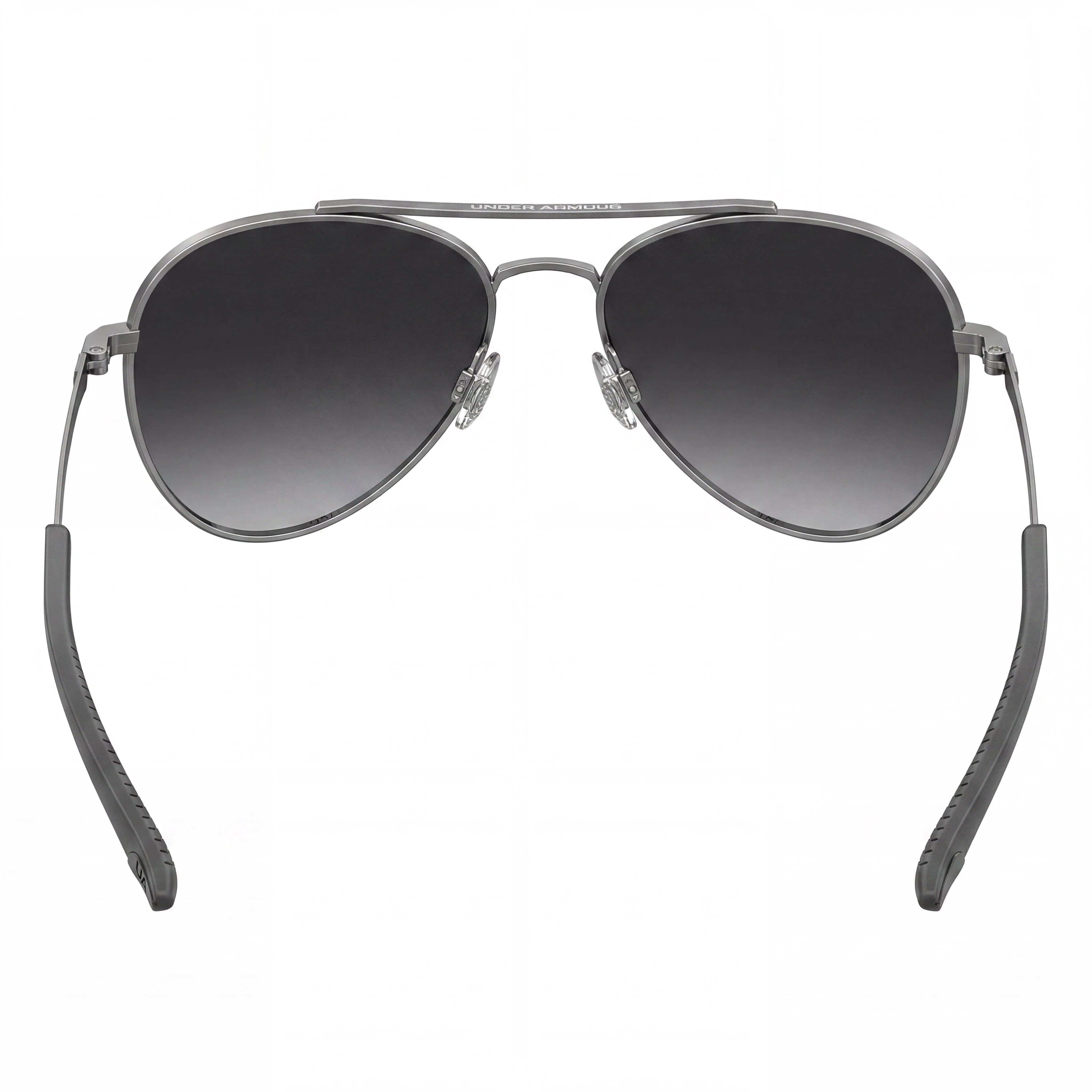 Gafas de sol unisex Under Armour UA 0007/G/S de acero inoxidable con montura gris rutenio oscuro y lentes grises de 59 mm con protección UV., Photo 4