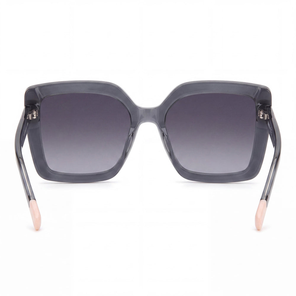 M Missoni 0186/S Women's Sunglasses with Grey Pattern Green Acetate Frame and Polycarbonate Non-Polarized Lenses 62mm