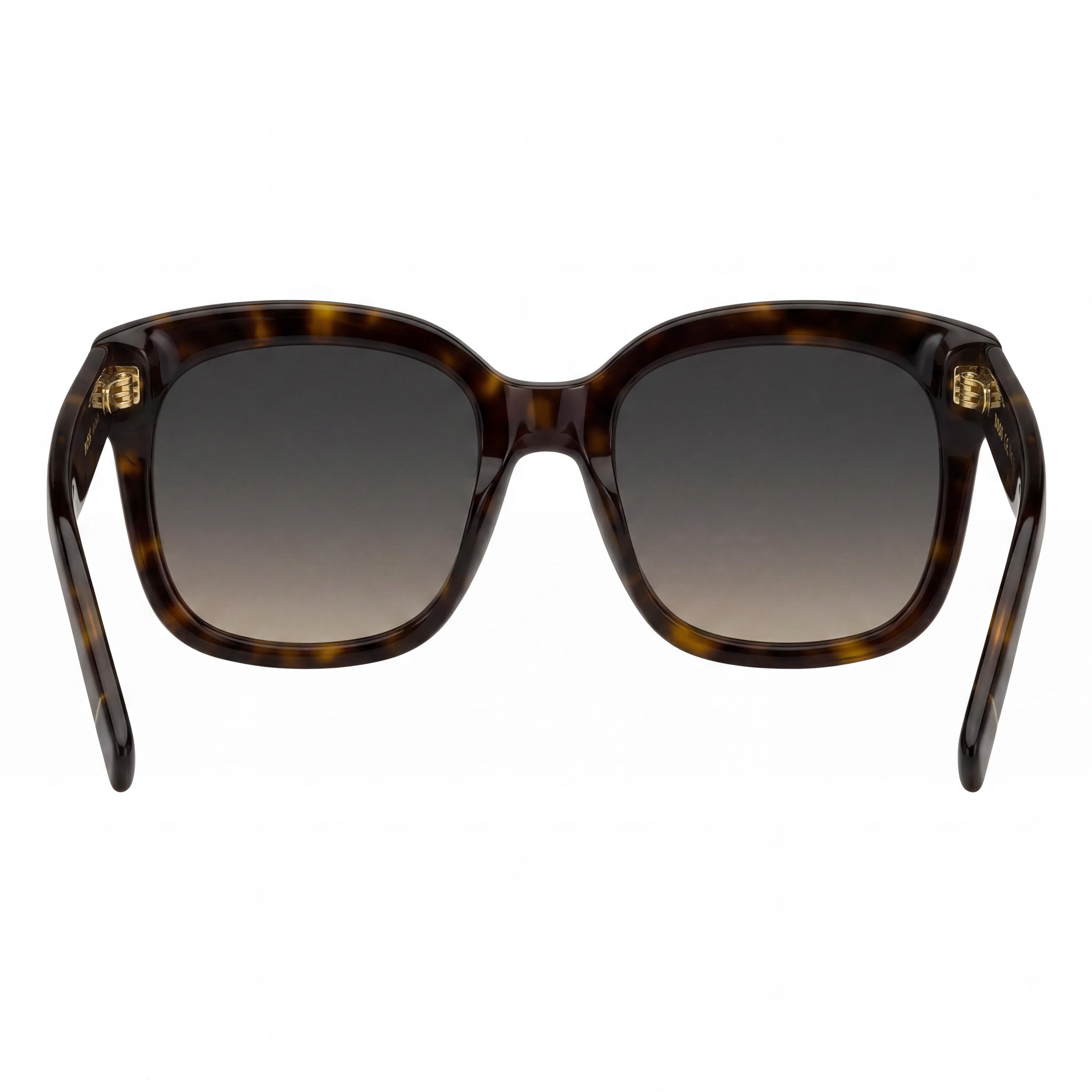 Hugo Boss Casual Women's Havana Acetate Grey Brown Lens 100% UV Protection Sunglasses 53mm, Photo 4