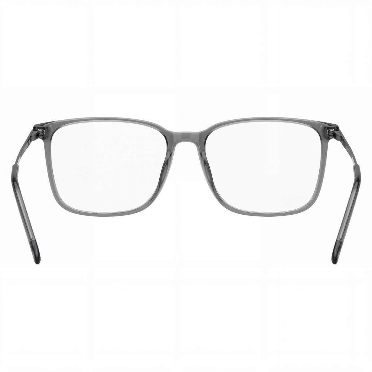 HUGO Casual Men's Optical Eyeglasses with Light Acetate Grey Ruthenium Frame, Size 52-16-145, Photo 3