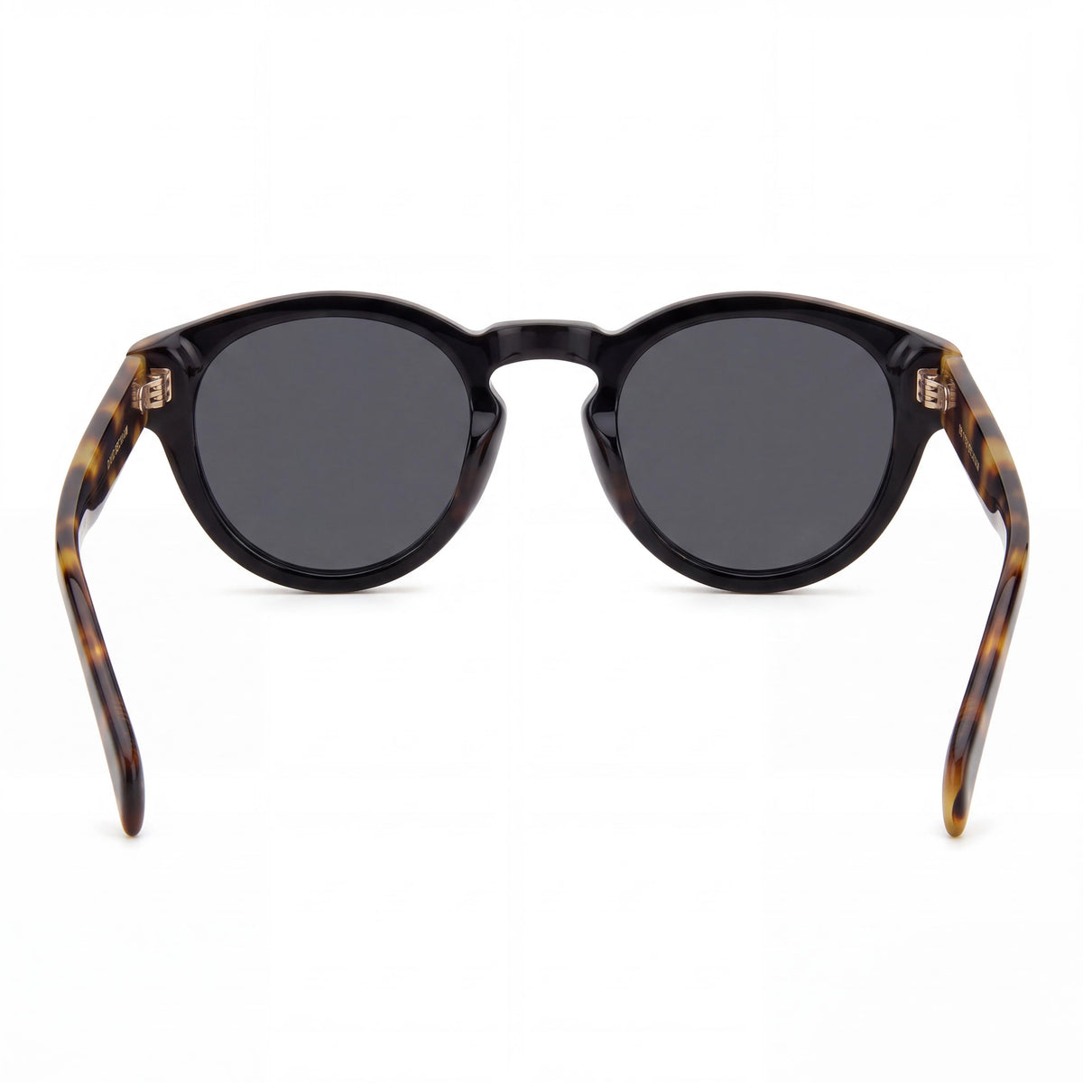 Gafas de sol David Beckham Classic Unisex Panthos de acetato negro y habana no polarizadas con protección UV gris de 49mm, Photo 3