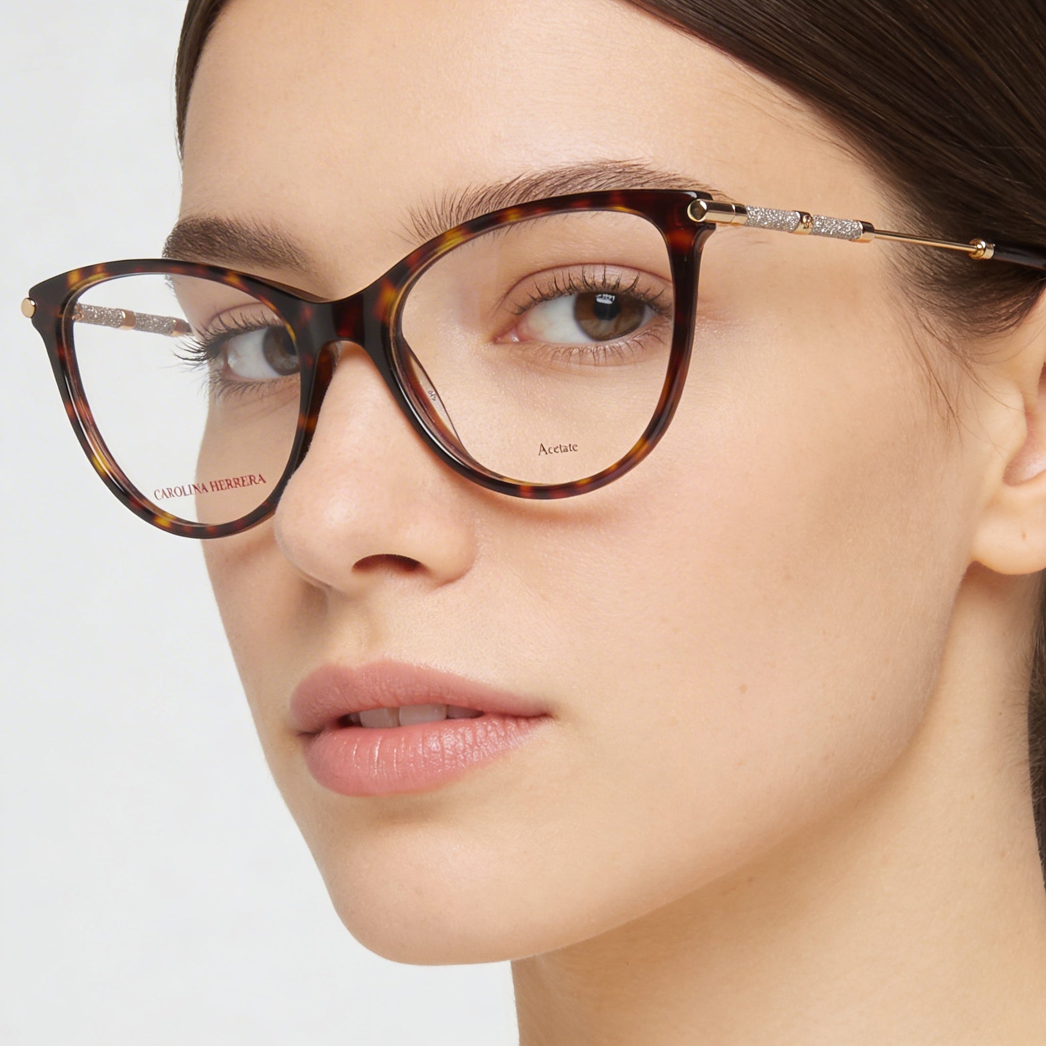Carolina Herrera Her 0152 Lightweight Plastic Frame Optical Prescription Eyeglasses for Women 53mm, Photo 3