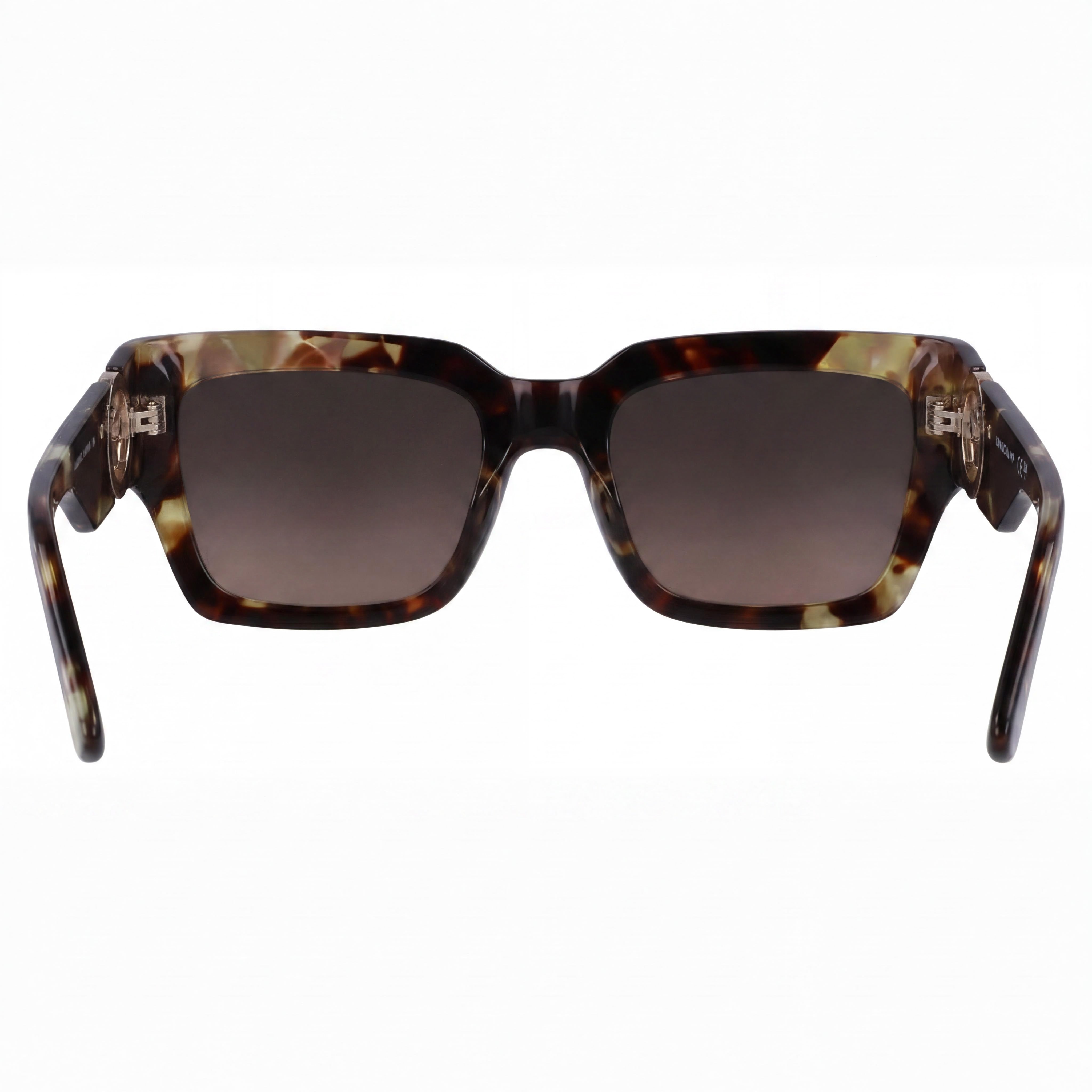 Longchamp LO735S Green Havana Square Sunglasses for Women, 55mm, Photo 4