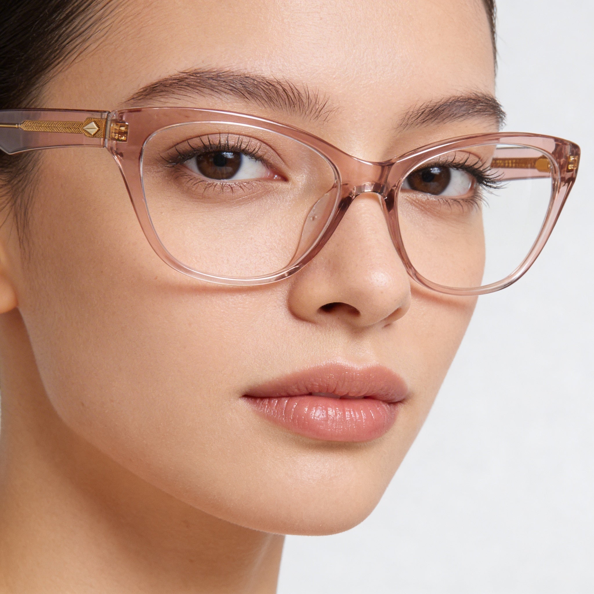rag & bone RNB3039 Women’s Nude Cat-Eye ECO PMMA Light Adaptive Eyeglasses 52-16-140, Photo 5