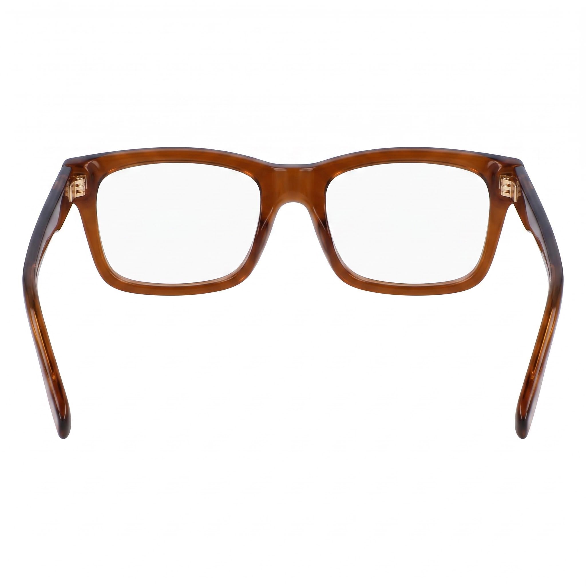 KARL LAGERFELD Modern KL6138 Unisex Sunglasses, Injected Brown Frame with Brown Lenses, 53mm, Photo 3