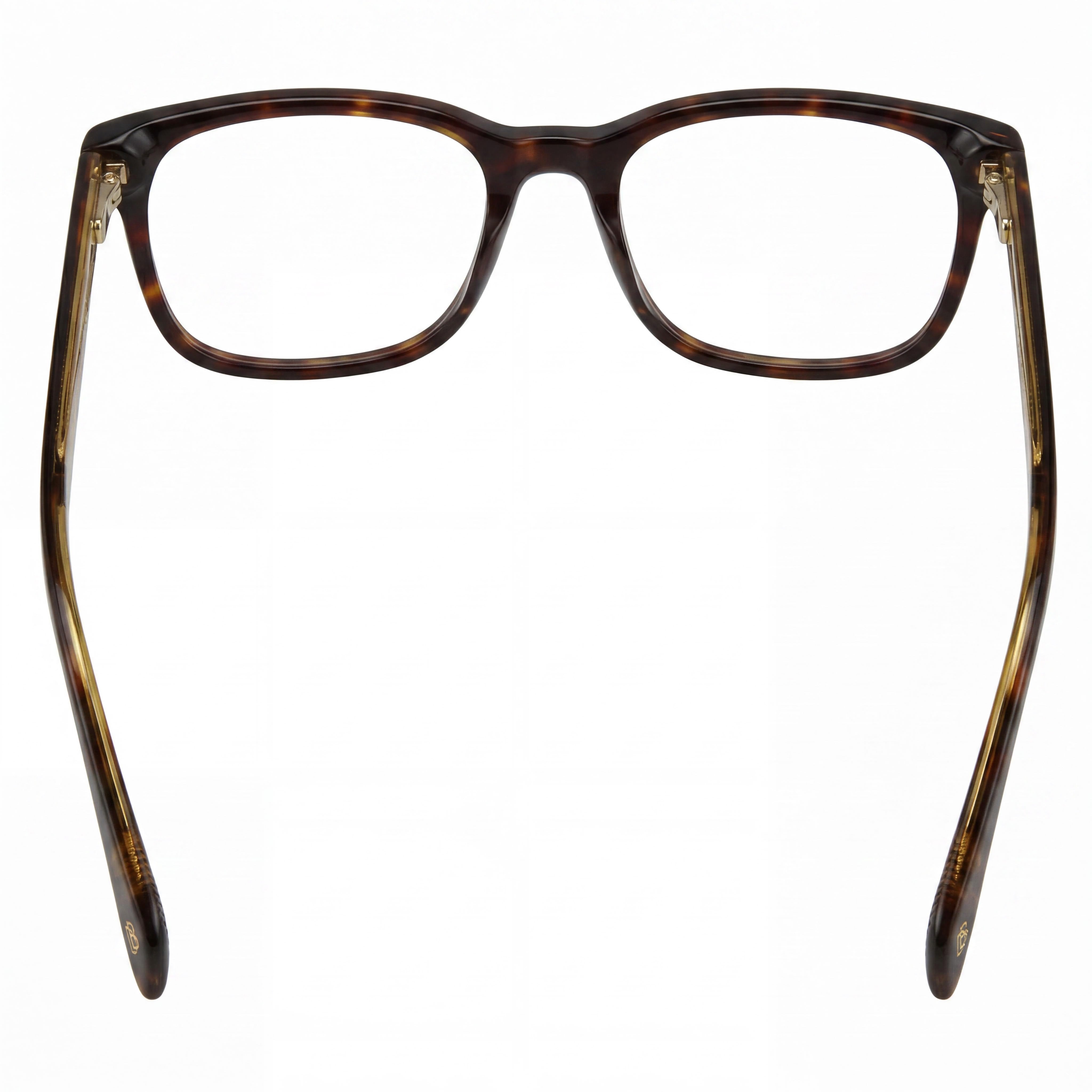 David Beckham Db 1083 Men's Acetate Havana Eyeglasses with Clear Demo Lenses, Prescription Ready, 55mm, Photo 3