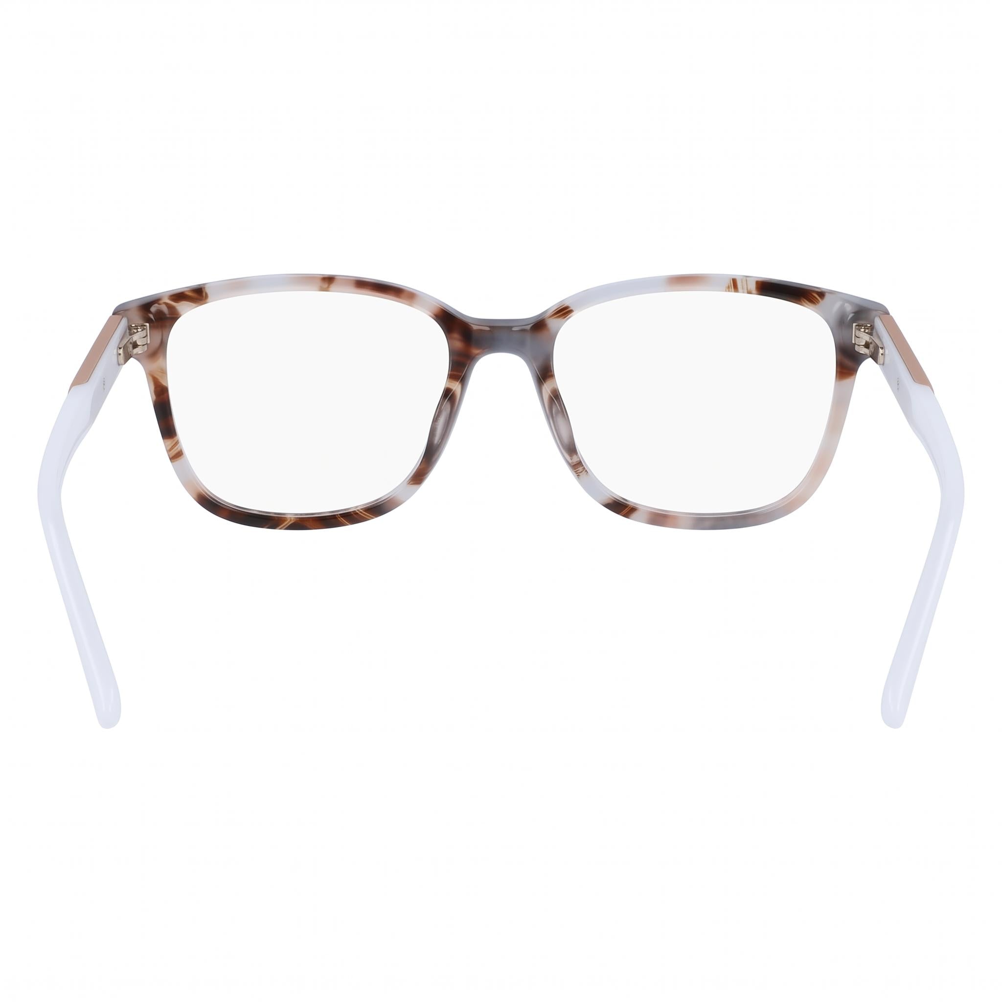 Gafas Cole Haan Ch5043 para hombre, con montura metálica en carey marrón y lentes transparentes (53-16-135), Photo 3