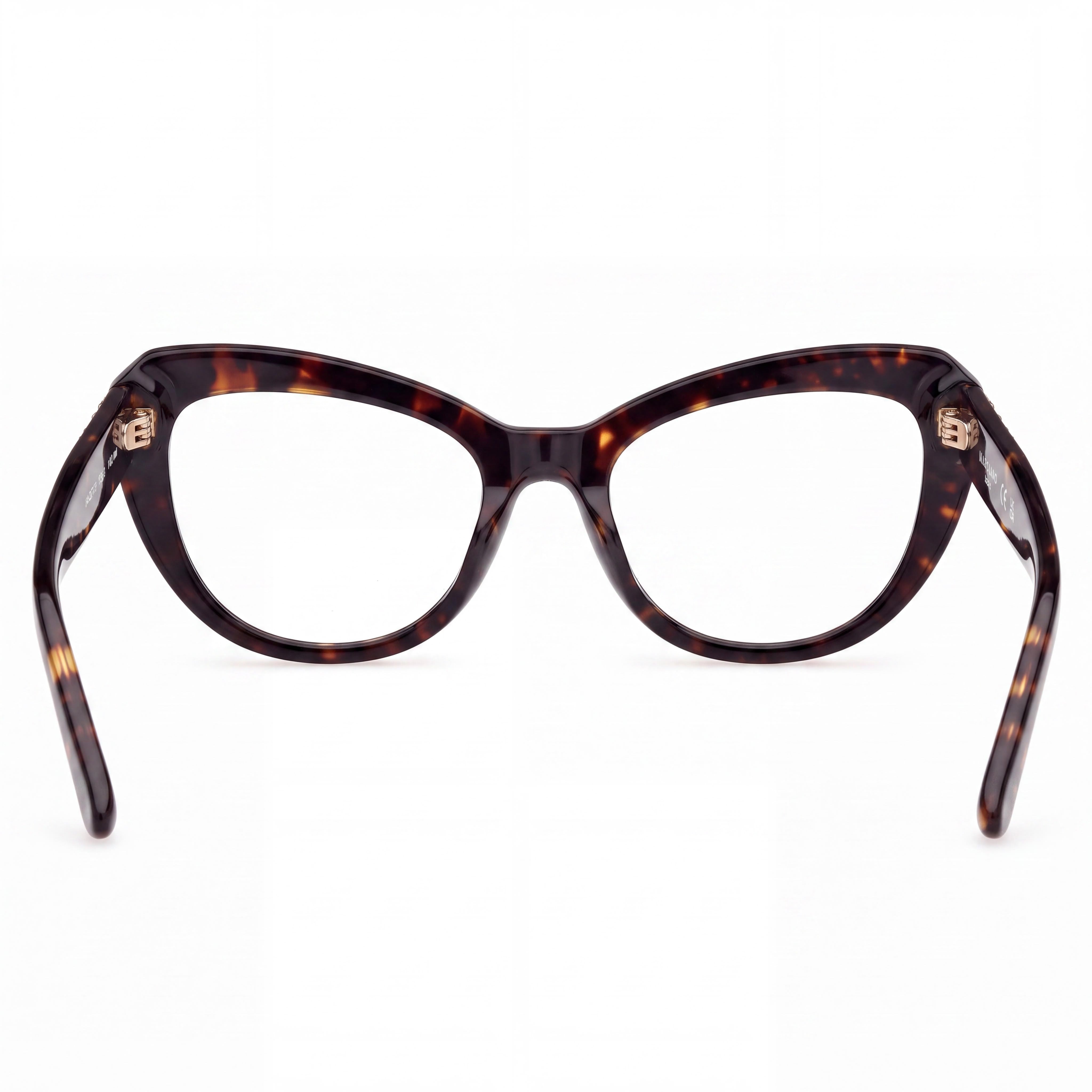 GUESS by Marciano Gm50016 Gafas de Mujer con Montura de Plástico Habana Oscuro y Lentes de Policarbonato, Talla 53-20-140mm, Photo 4