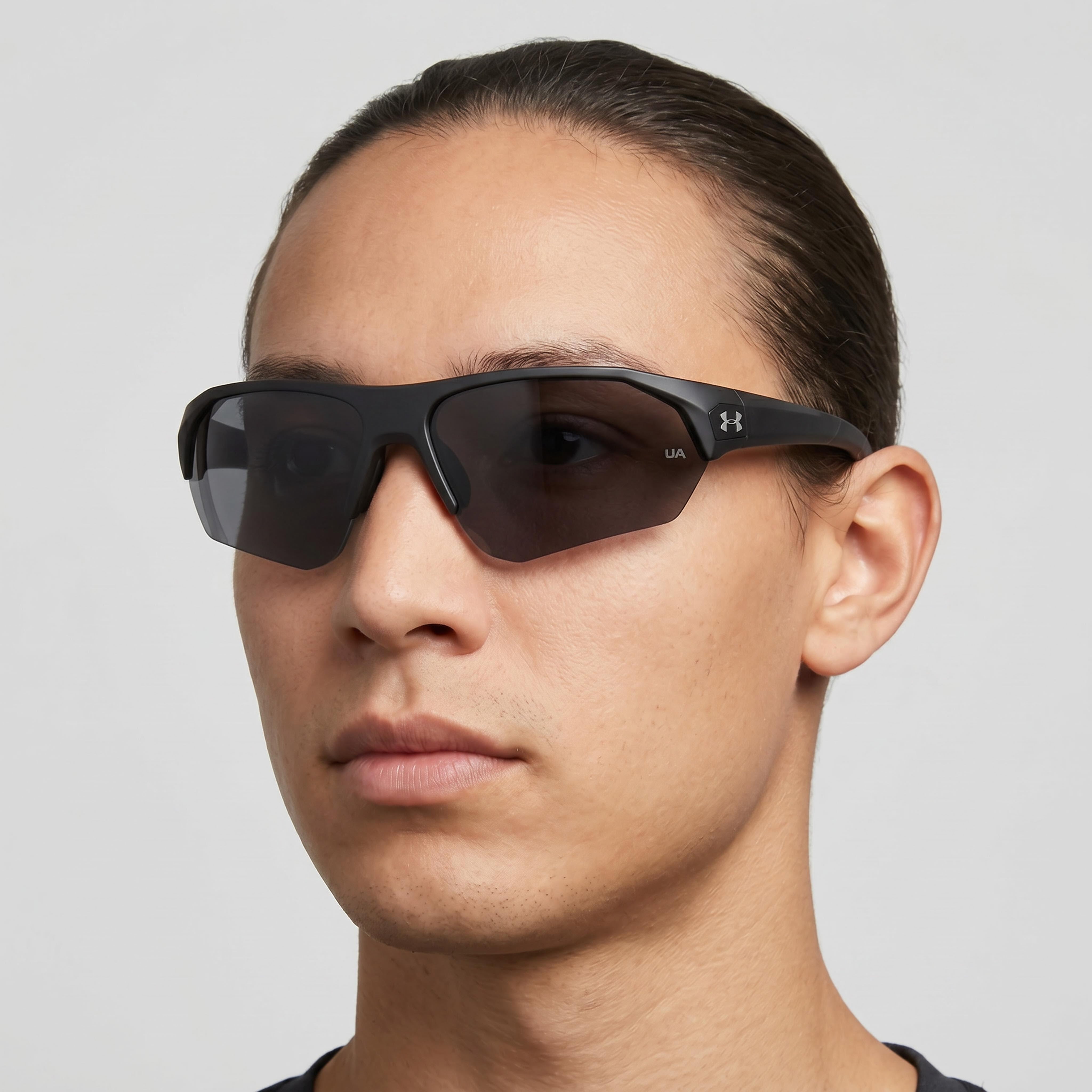 Under Armour Ua 0001/G/S Gafas de sol unisex de poliamida negra mate con protección UV no polarizada 72-10-130, Photo 5