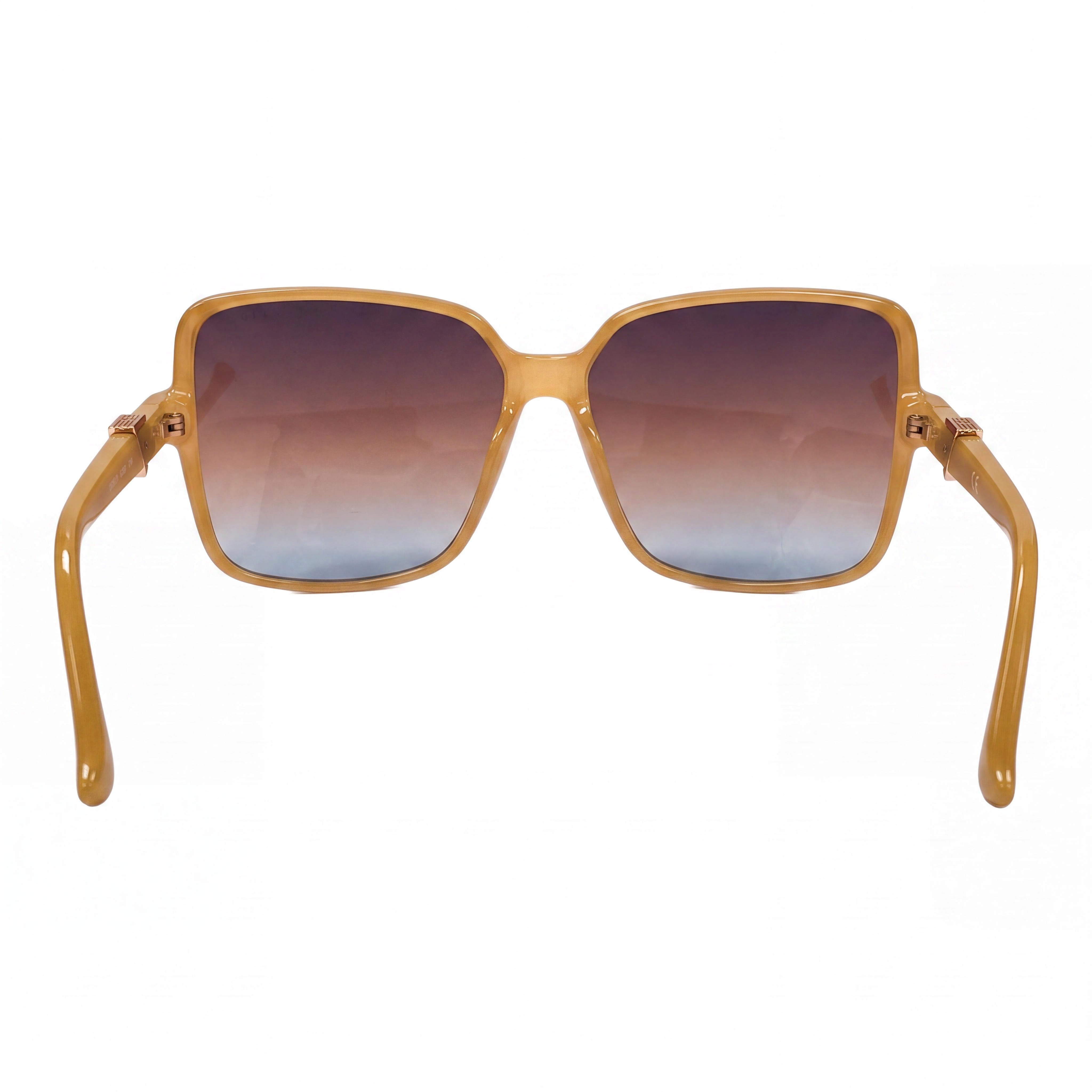 GUESS GU7812S Women's Plastic Beige Brown UV Protected Sunglasses Gradient Brown Lenses 61mm, Photo 2