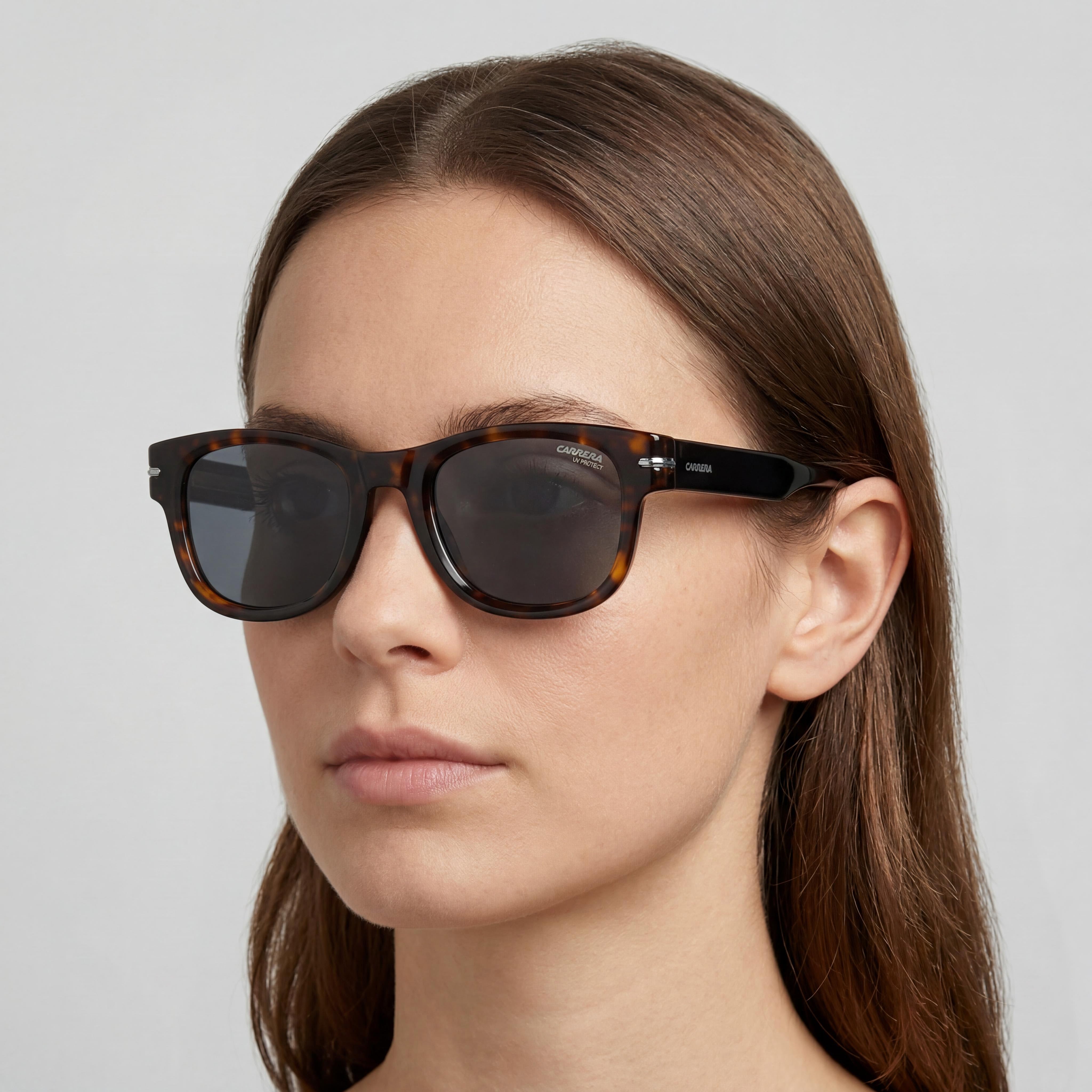 Carrera 330/S Women's Stainless Steel Havana Brown 100% UV Protection Sunglasses 50mm, Photo 4