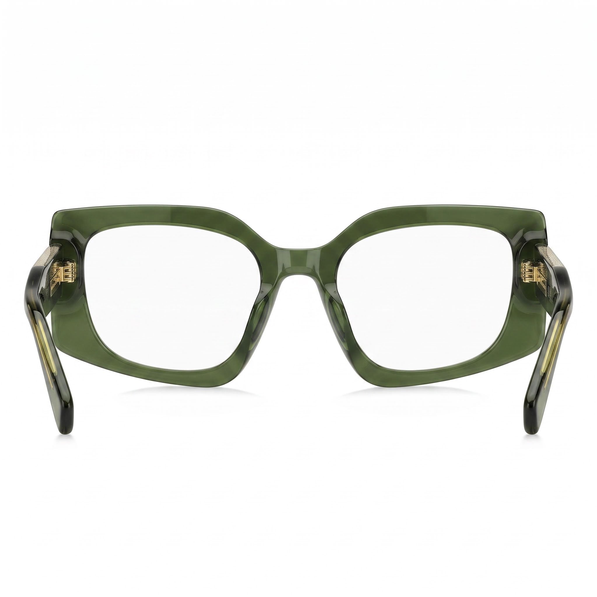 Gafas de sol Marc Jacobs Classic para mujer, armazón de plástico verde, lentes multicolor no polarizadas de 53 mm, Photo 4