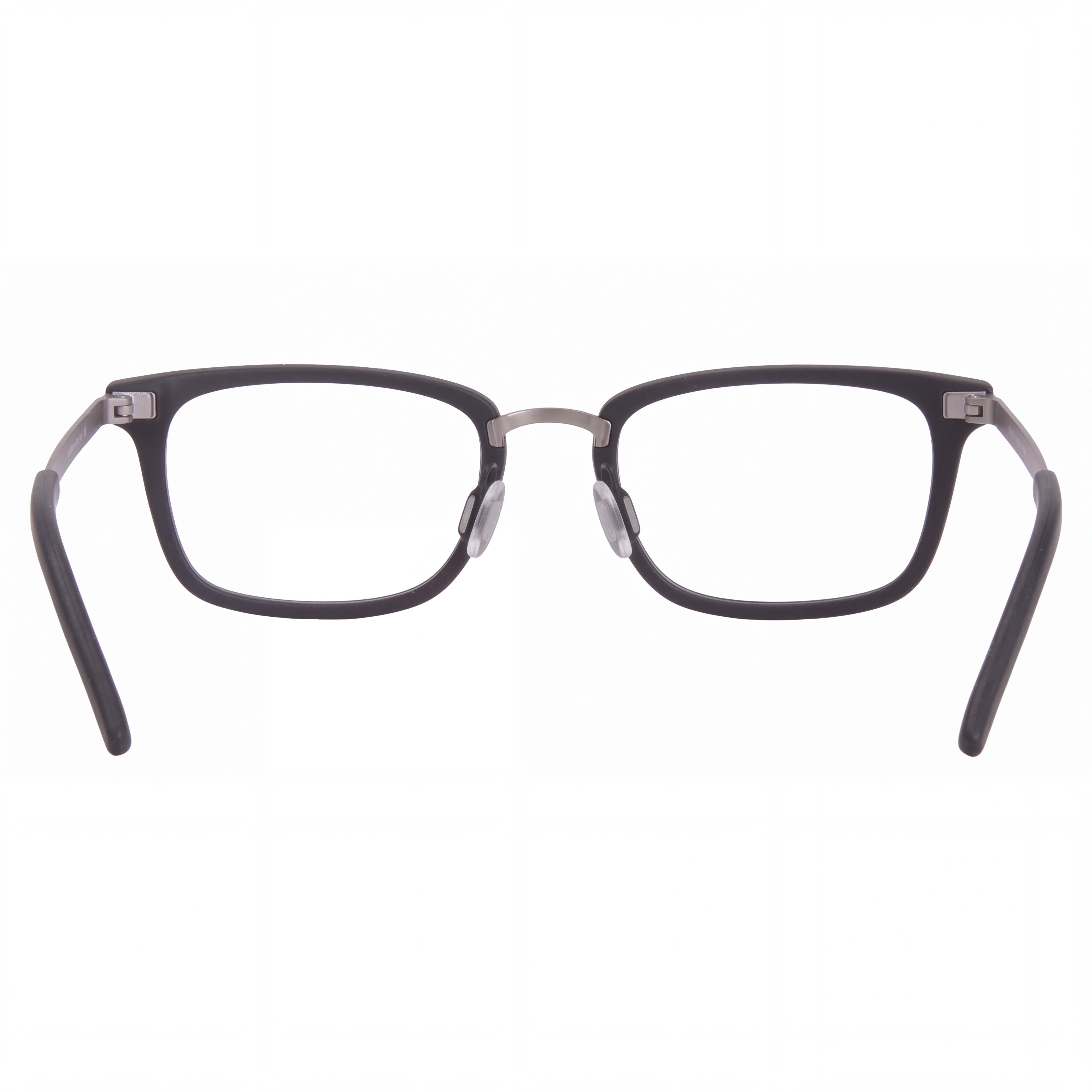 Gafas Flexon B2021 de metal negro unisex con lentes de 54 mm de ancho, puente de 20 mm y patillas de 145 mm, Photo 3