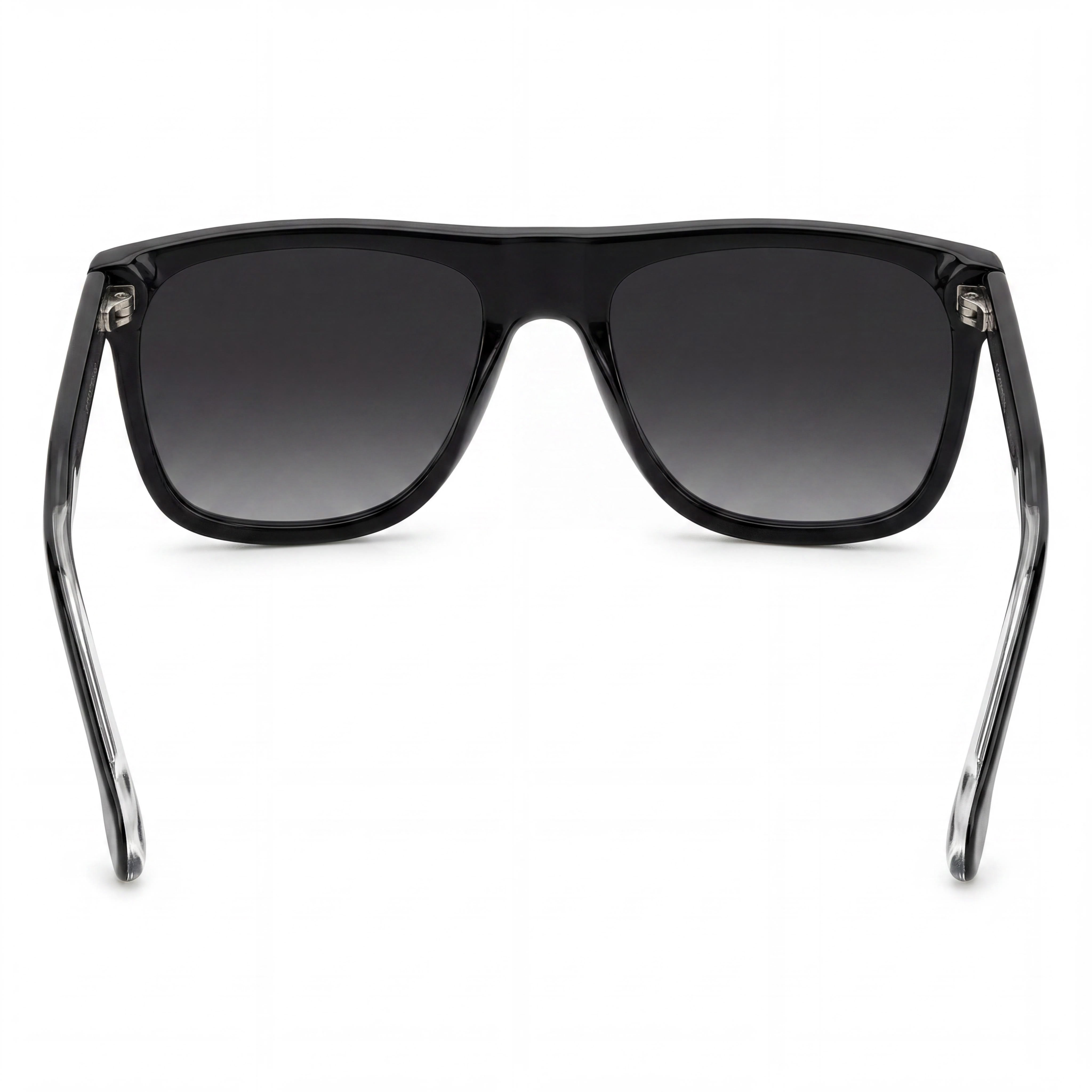 Carrera Carrera 267/S Men's Black Grey Acetate Dark Grey Gradient UV Protection prescription-ready Sunglasses 56mm, Photo 4