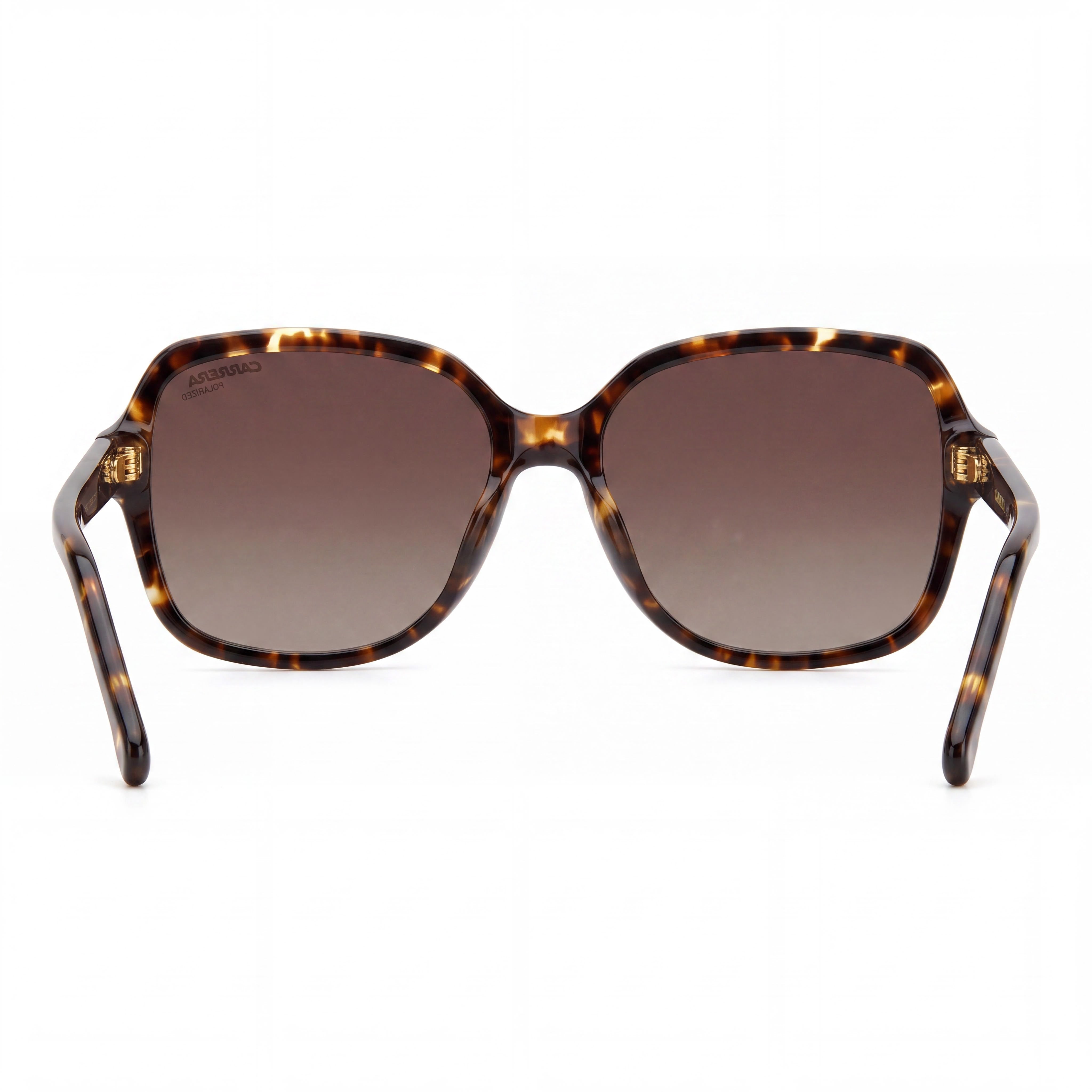 Carrera Classic Women's Brown Havana Plastic Frame Brown Shaded Polarized UV Protection Sunglasses 55mm, Photo 3