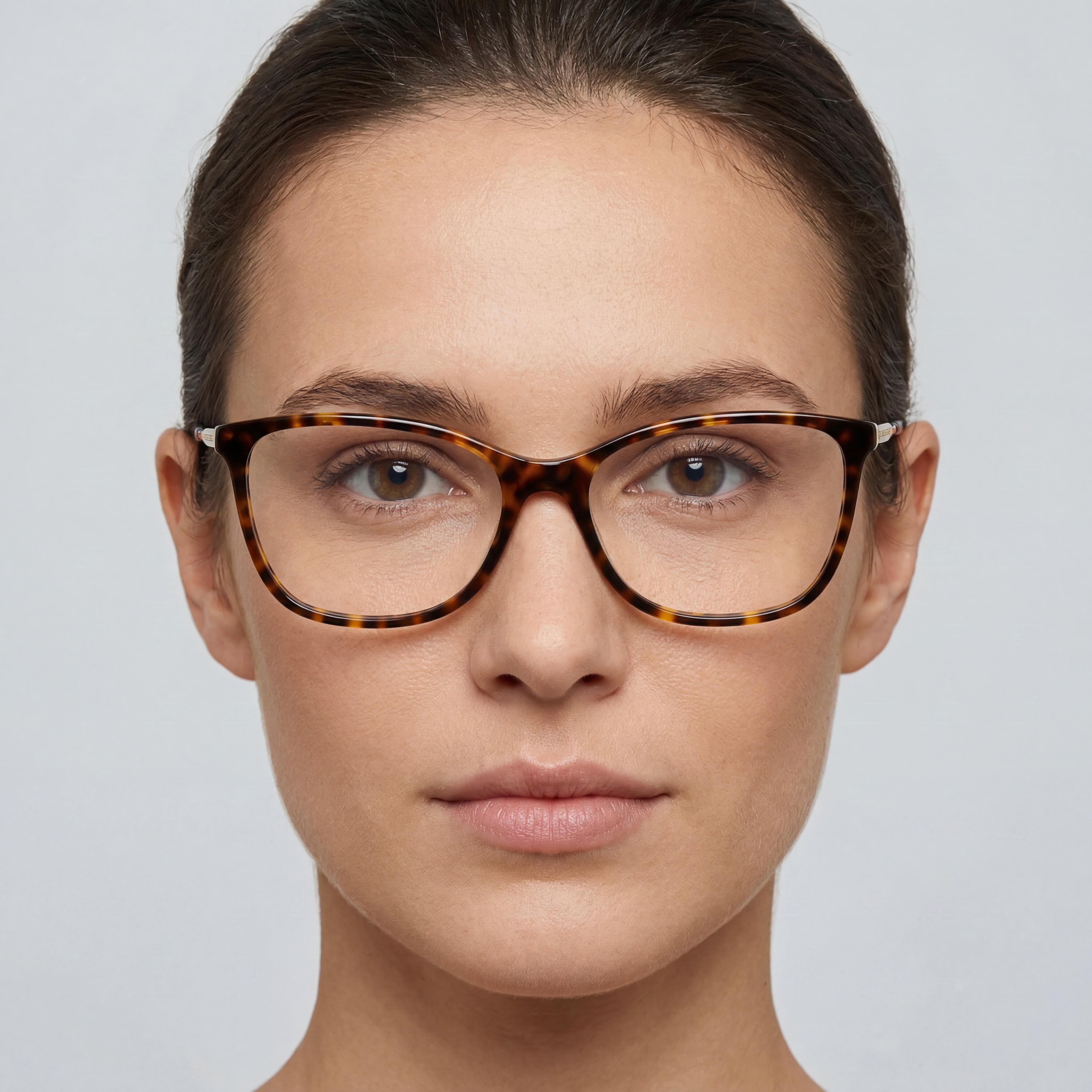 Gafas de sol Carolina Herrera Her 0197 para mujer con montura de plástico dorado habana y lentes no polarizadas de 54 mm, Photo 4