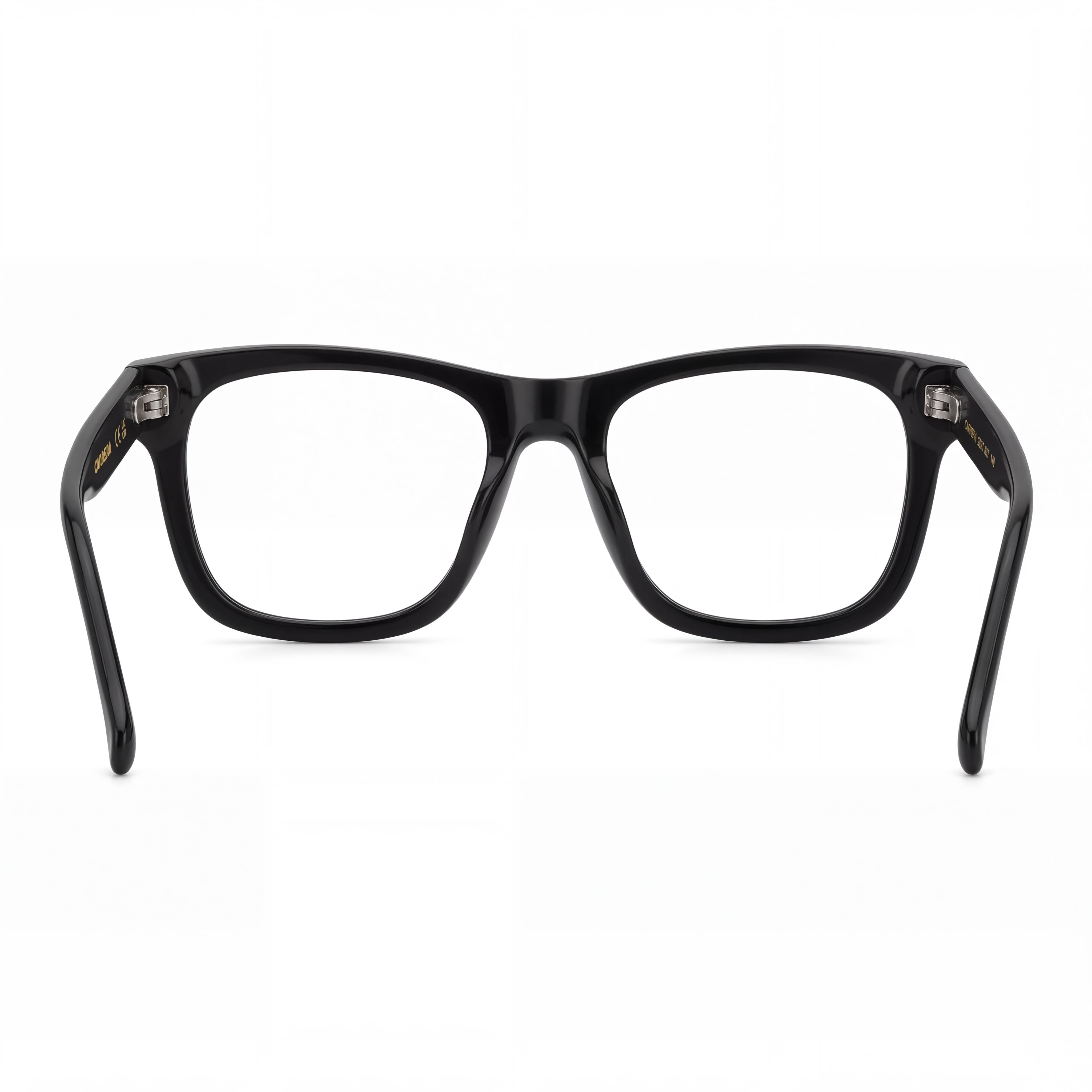 Carrera Women's Carrera 3021 Black Lightweight Plastic Frame Optical Eyeglasses 52mm Lens Width, 19mm Bridge, 140mm Temple, Photo 3