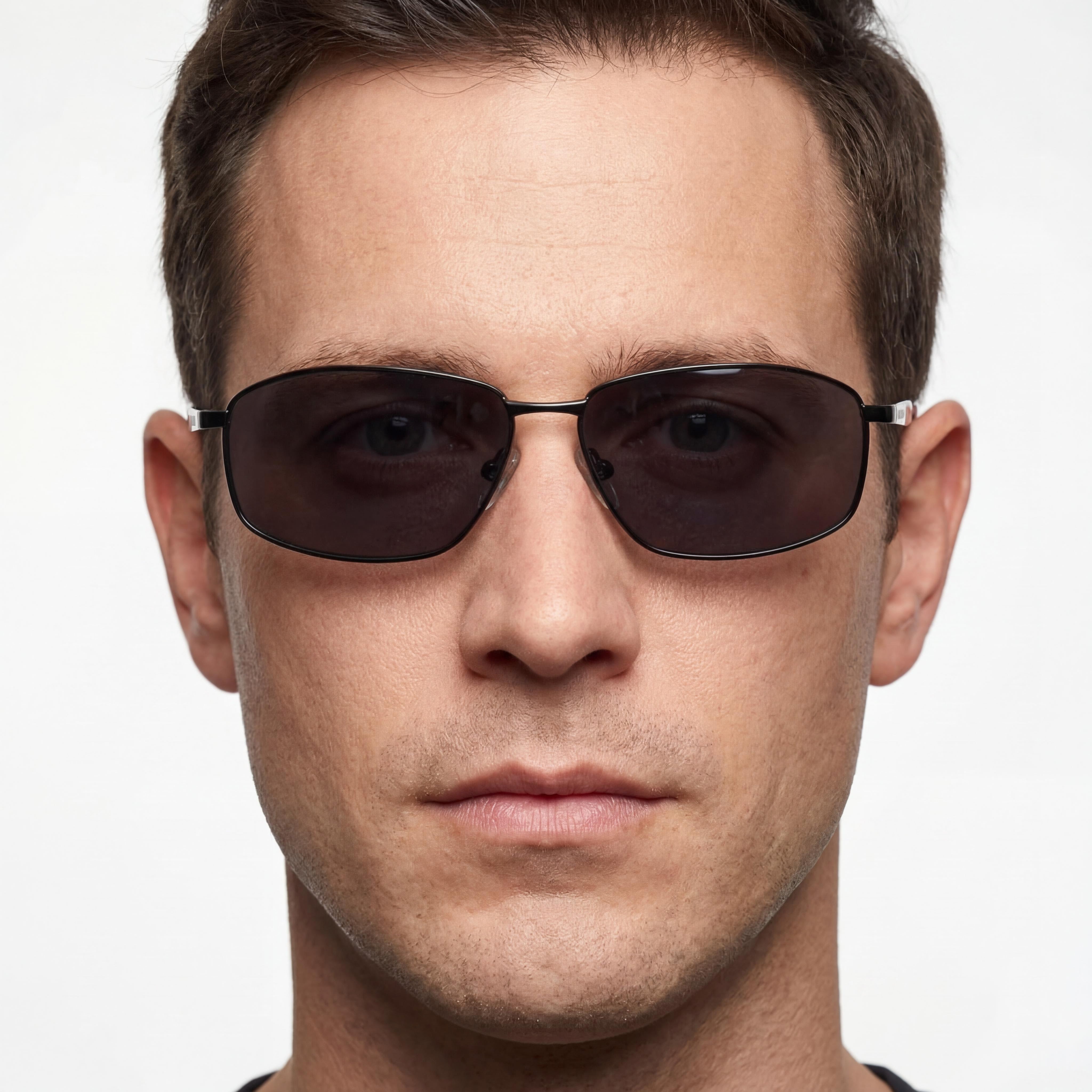 Harley-Davidson Hd00024 Men's Matte Black Polarized Polycarbonate Smoke Lens Sunglasses 62-14-145, Photo 3