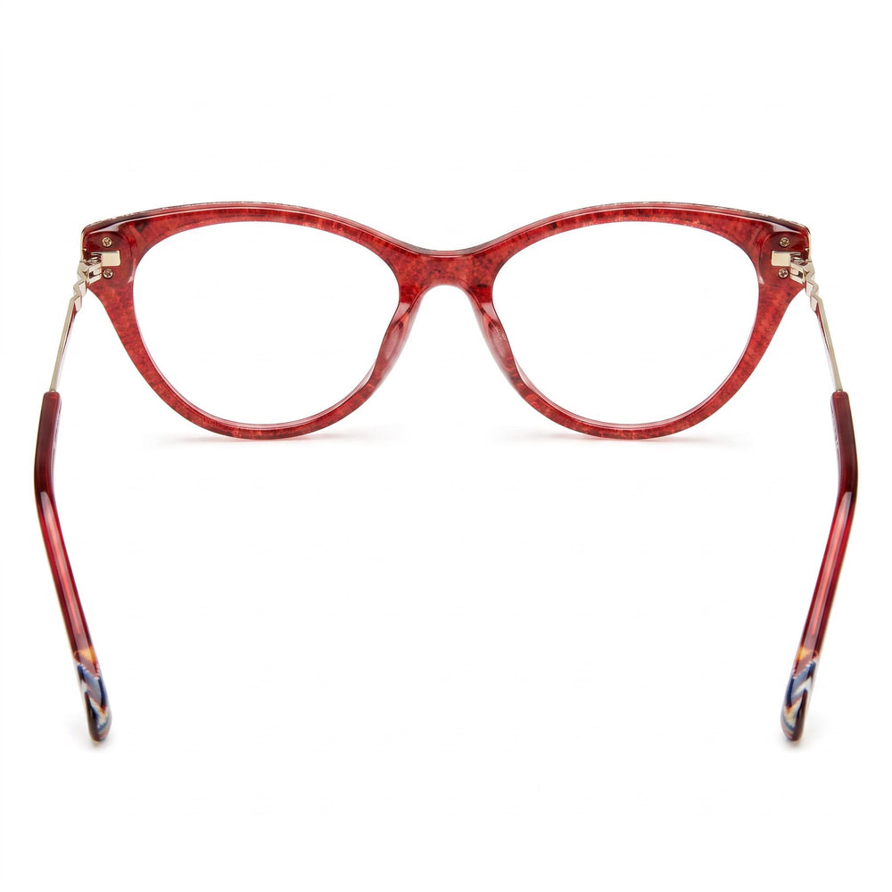 M Missoni Modern Unisex Eyewear crafted with Polyamide Frame and Polycarbonate Lenses in Burgundy, 52mm