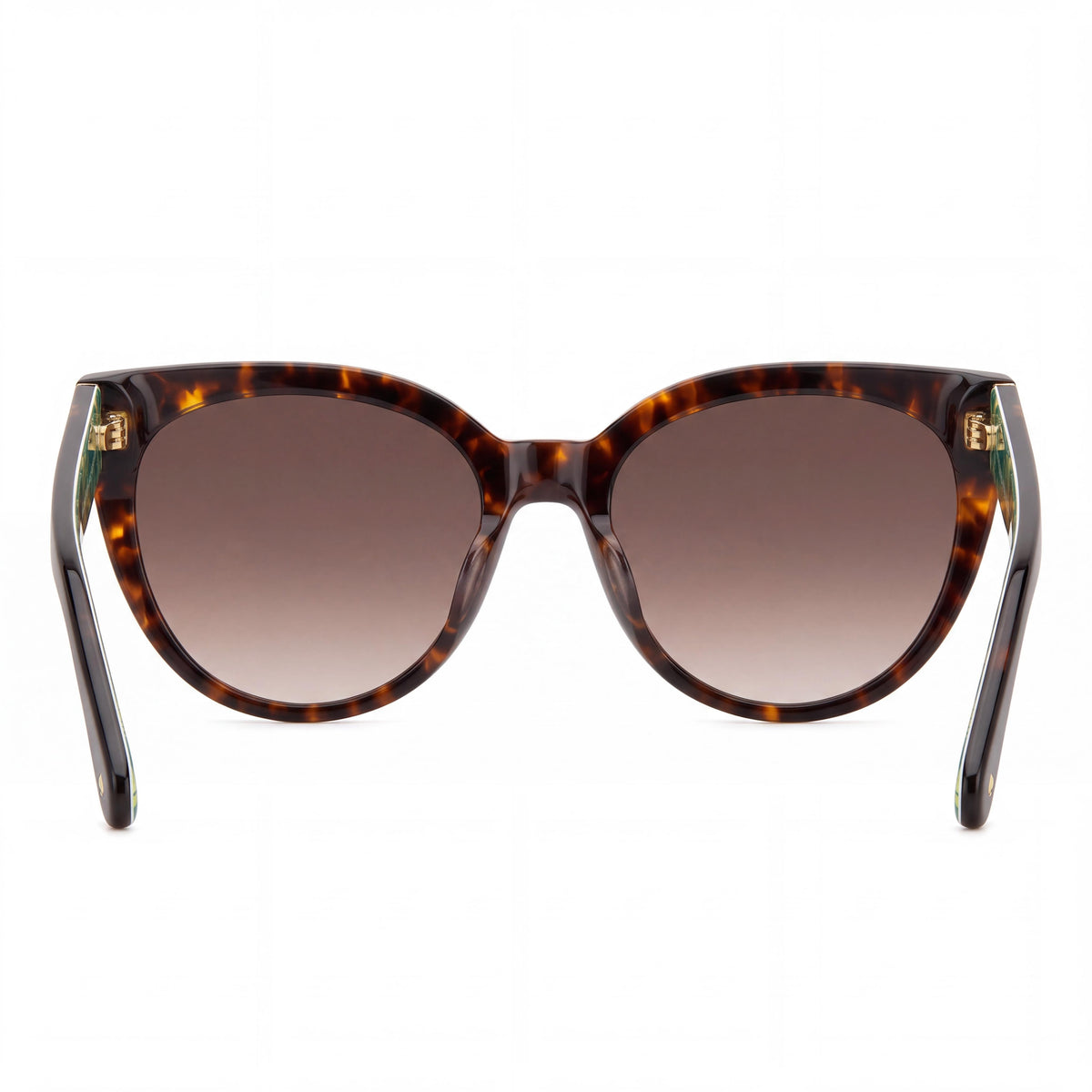 Montura óptica casual para mujer Zelda de kate spade new york en acetato con lentes no polarizadas, Habana multicolor, 50-17-140, Photo 3