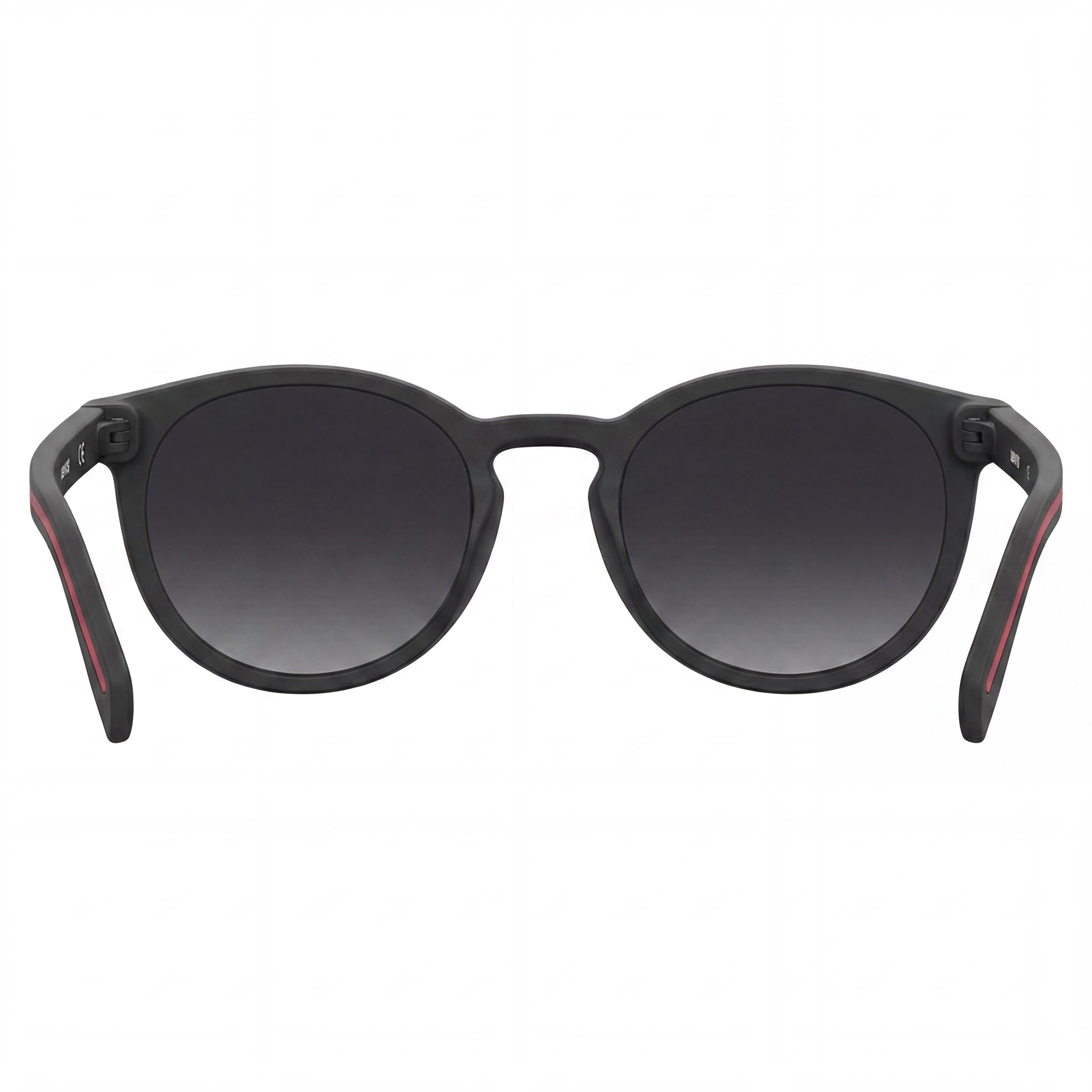 Levi's Modern Women's Panthos Eco Polyamide Matte Black Frame Dark Grey Shaded Gradient UV Sunglasses 51mm, Photo 4