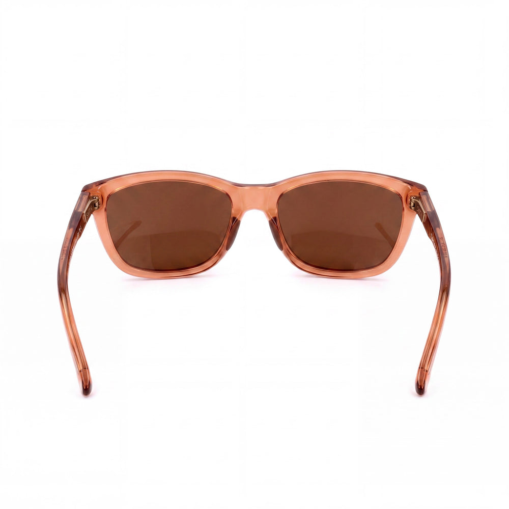 Gafas de sol SMITH Getaway para mujer, de acetato marrón tabaco con cristales marrones y protección UV, 56 mm