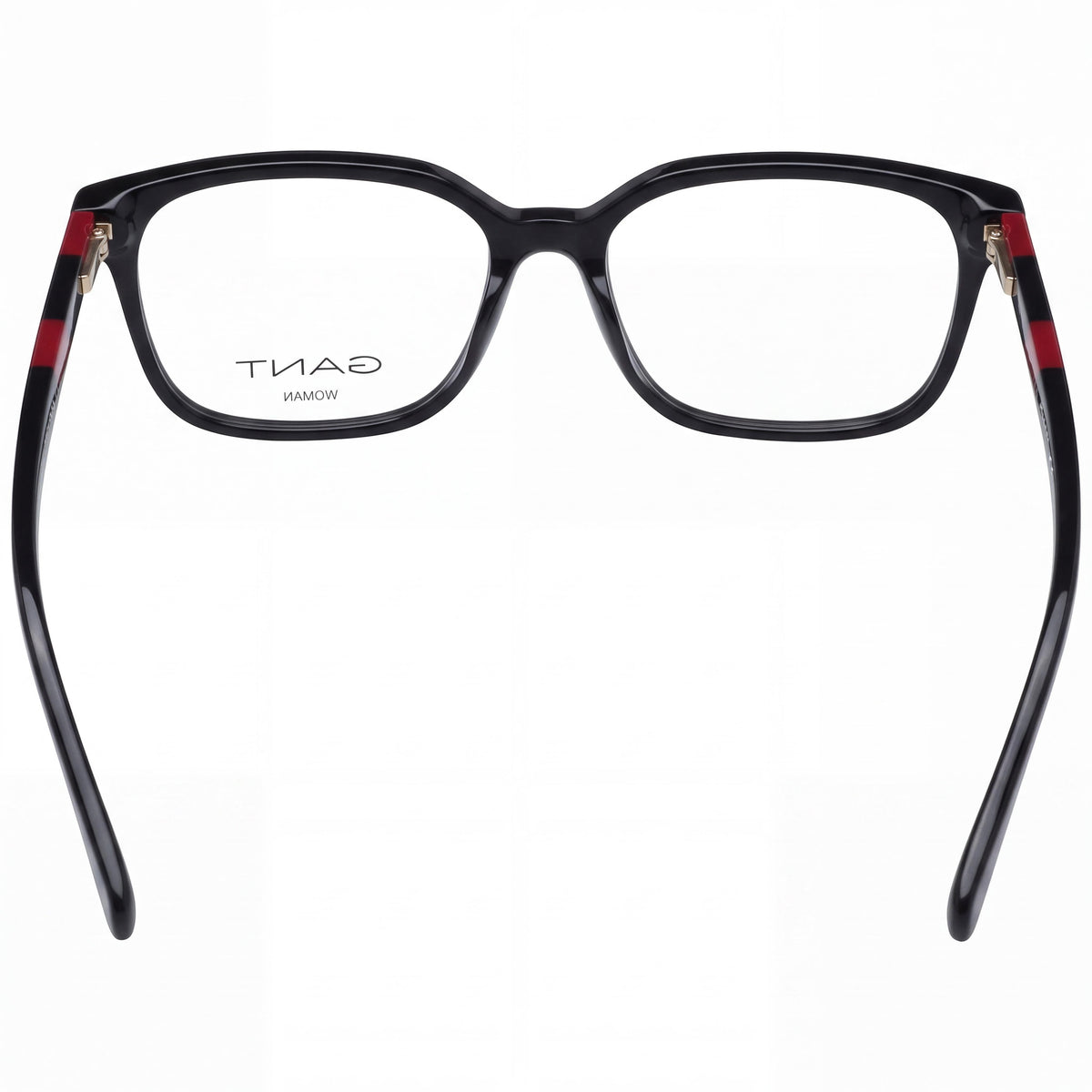 GANT Modern Women's Shiny Black Plastic Frame Eyeglasses 53-15-145, Photo 2