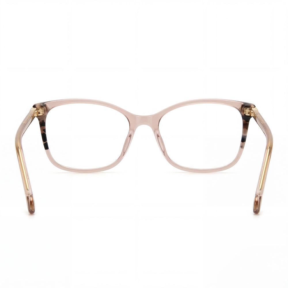 Carolina Herrera Casual Women's Havana Red Light Acetate Optical Frames Lens Width 51mm Bridge Width 16mm Temple Length 140mm