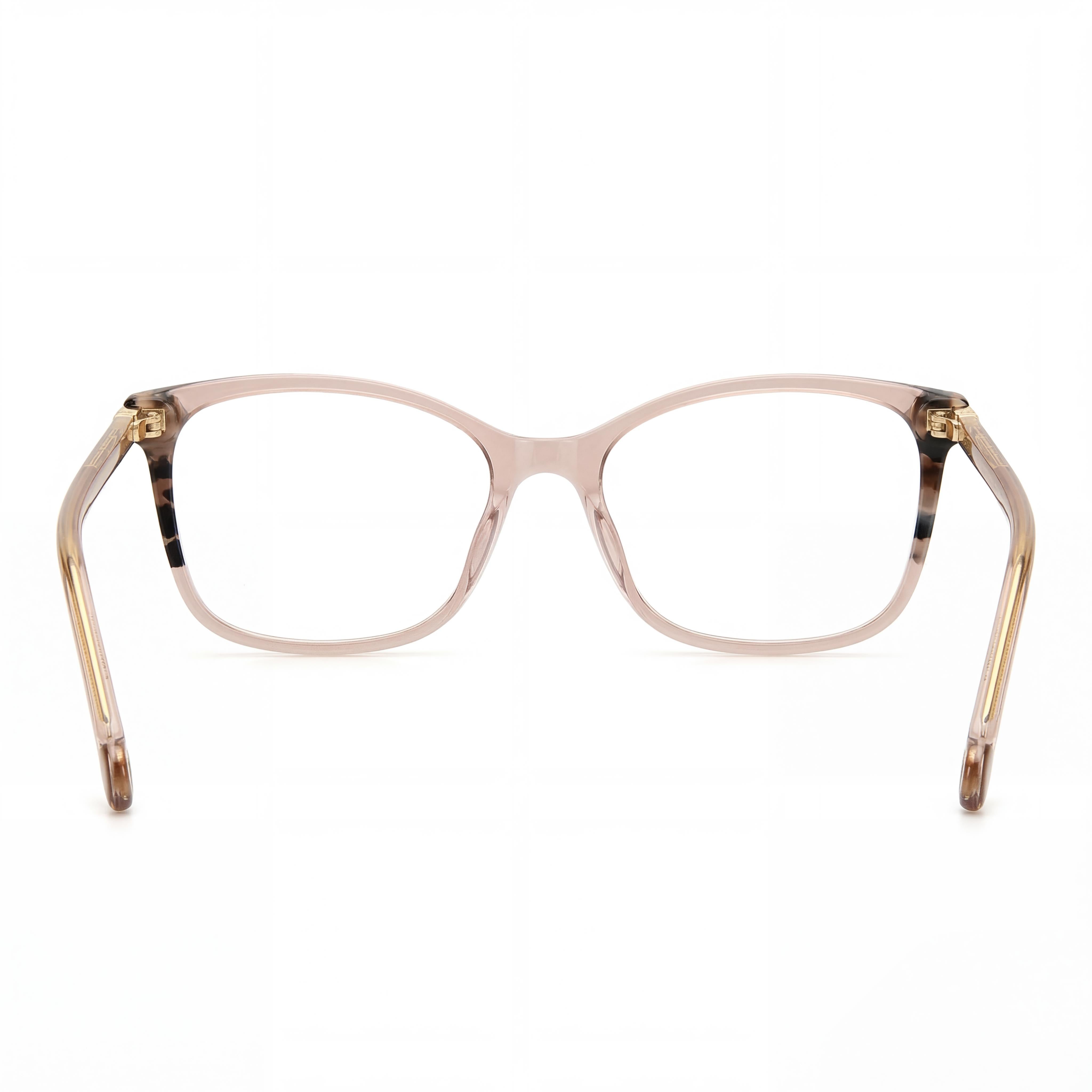 Carolina Herrera Casual Women's Havana Red Light Acetate Optical Frames Lens Width 51mm Bridge Width 16mm Temple Length 140mm, Photo 3
