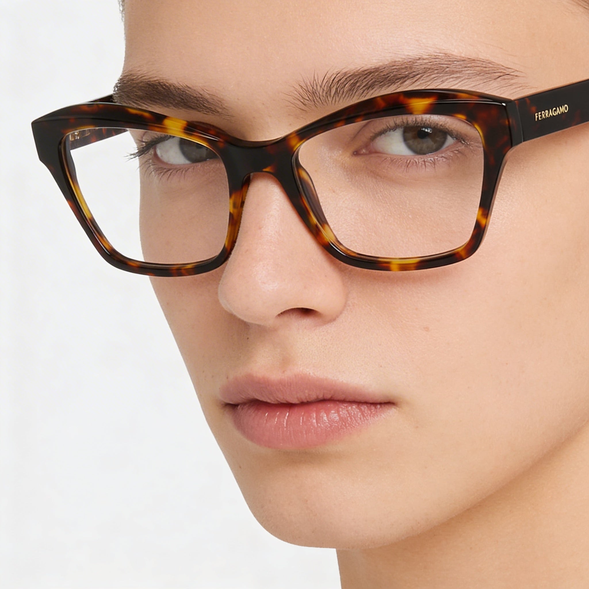 Ferragamo Sf2951n Unisex Dark Tortoise Metal Frame Polarized Lenses Sunglasses 53mm, Photo 5