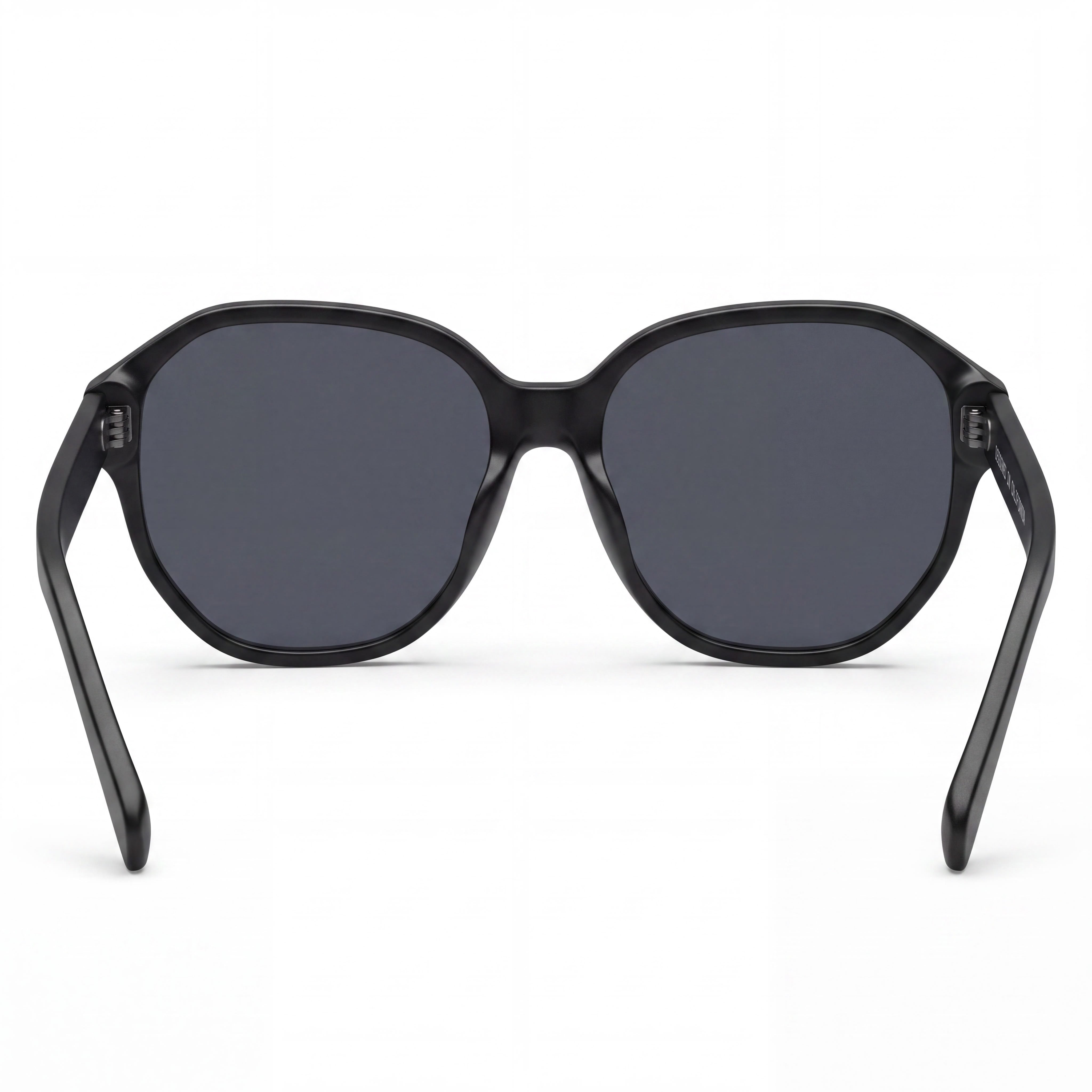QUAY AUSTRALIA Guess Again Women's Black Injection Frame Smoke Polarized UV Protection Sunglasses 149mm, Photo 3