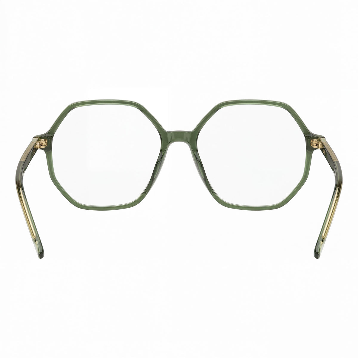 Hugo Boss Boss 1528 Green Square Eyeglasses for Women, Magnesium 54mm, Photo 3