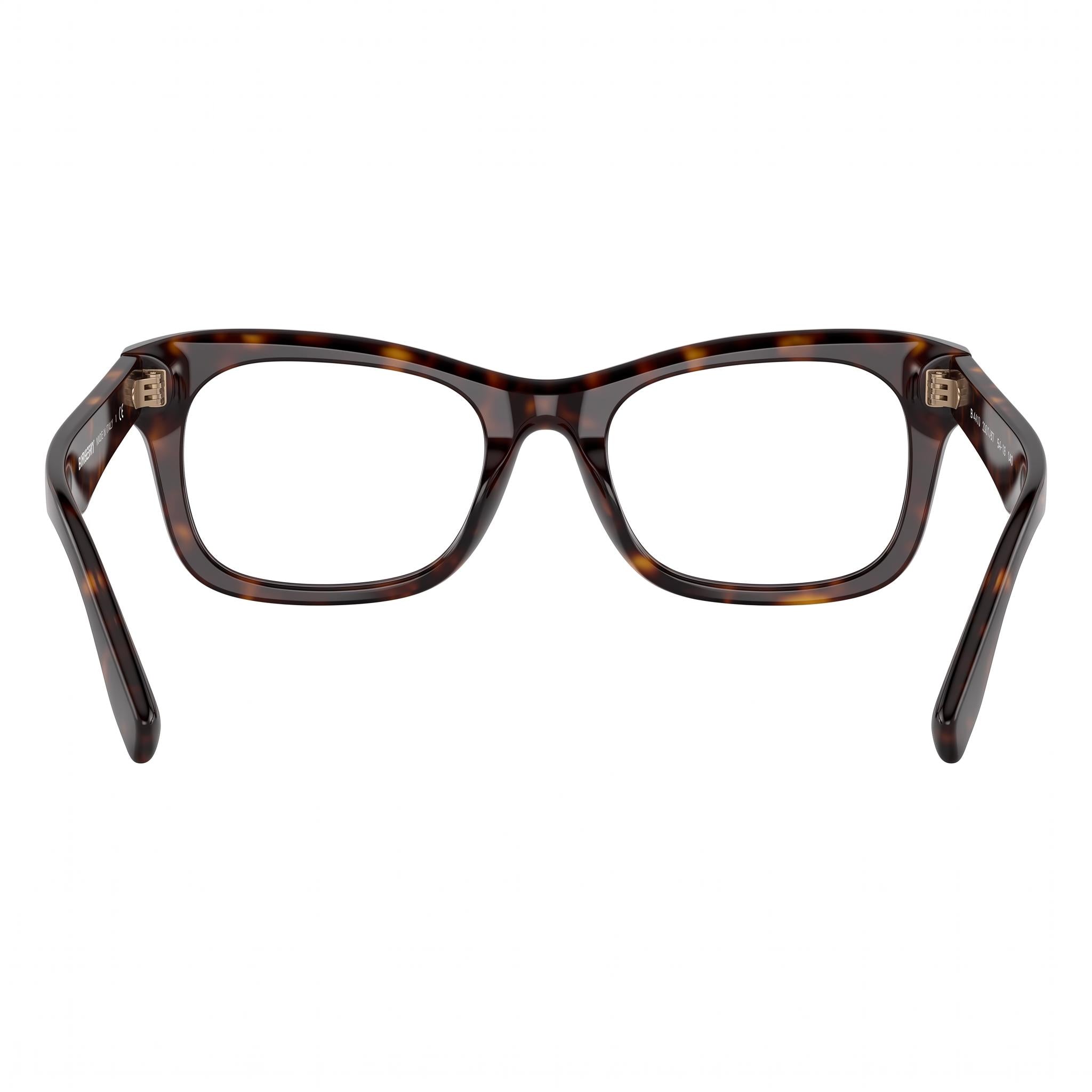 Gafas clásicas BURBERRY con montura marrón, diseñadas para uso unisex, Photo 3
