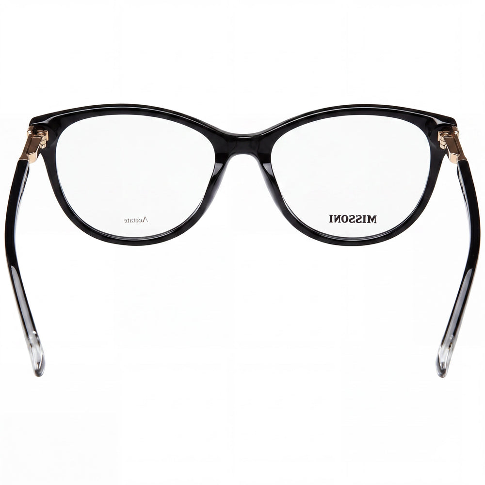 M Missoni Casual Women's Acetate Frame Eyeglasses with 54mm Lens Width, 16mm Bridge Width, and 145mm Temple Length