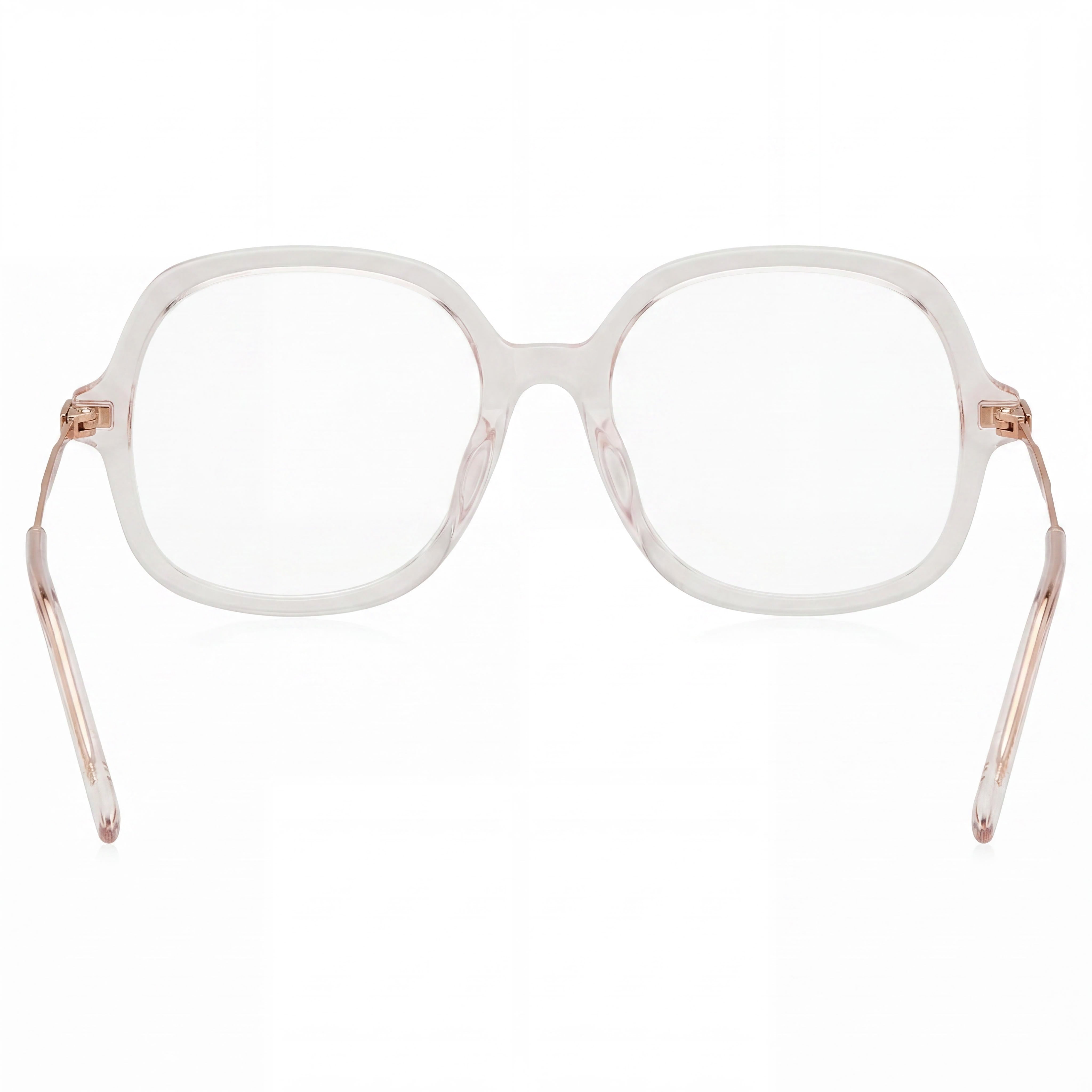 Gafas listas para graduar de acetato rosa con montura cuadrada para mujer Marc Jacobs Modern, con lentes de demostración transparentes 53-19-145, Photo 3