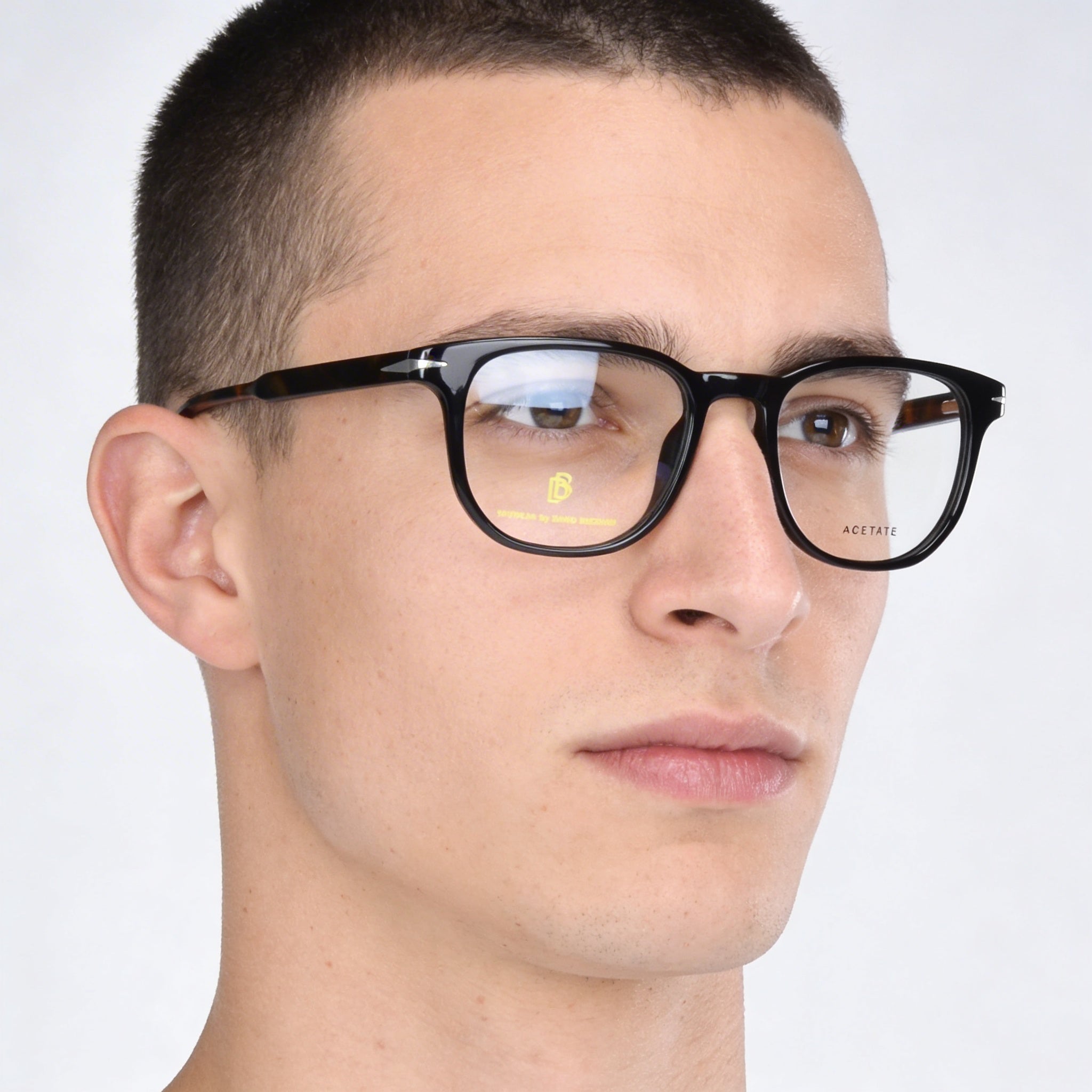 David Beckham Db 1123 Men's Black Havana Plastic Non-polarised Sunglasses 50mm, Photo 5