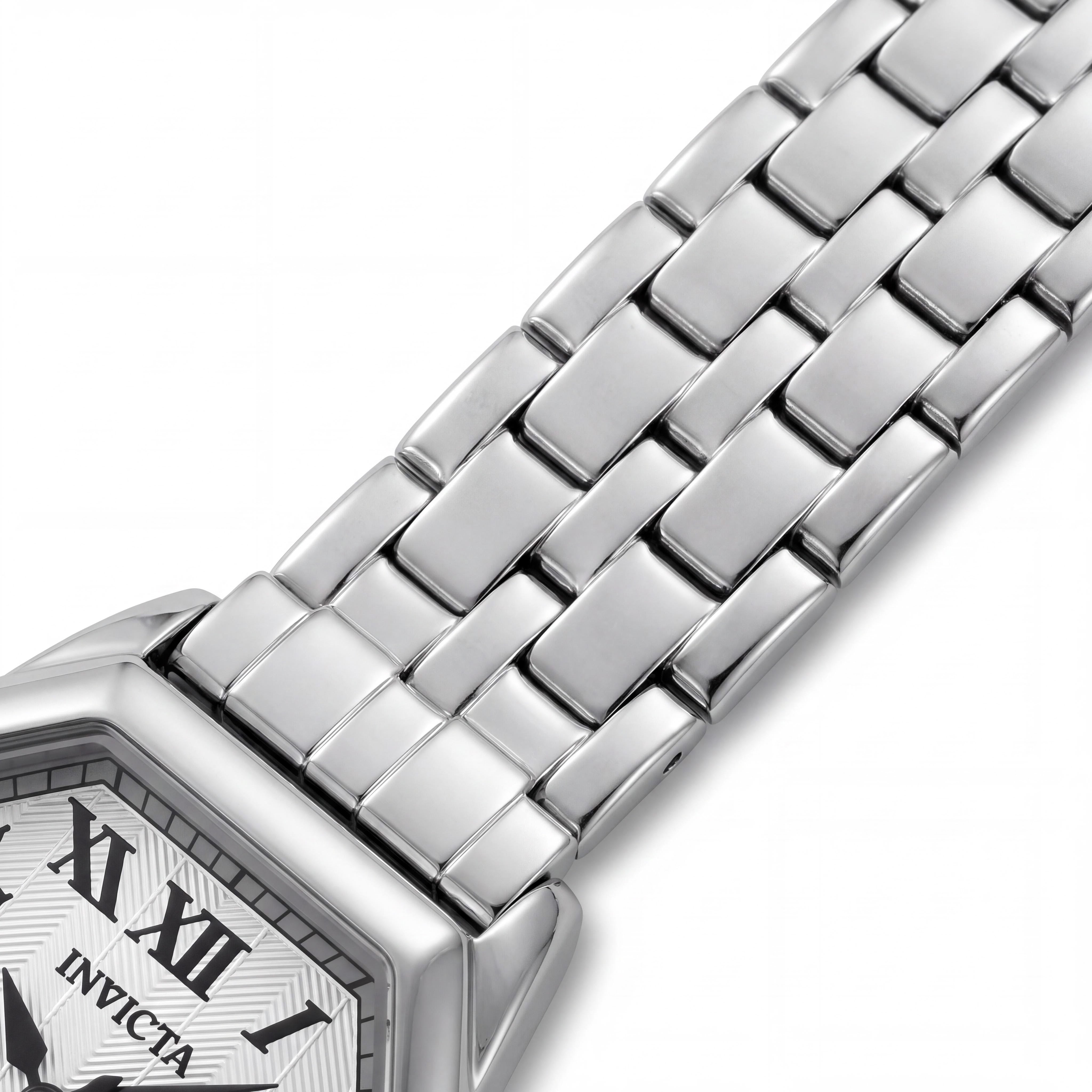 Invicta Wildflower 48957 Women's Quartz Silver Dial Stainless Steel Case & Bracelet Watch 27mm, Photo 3