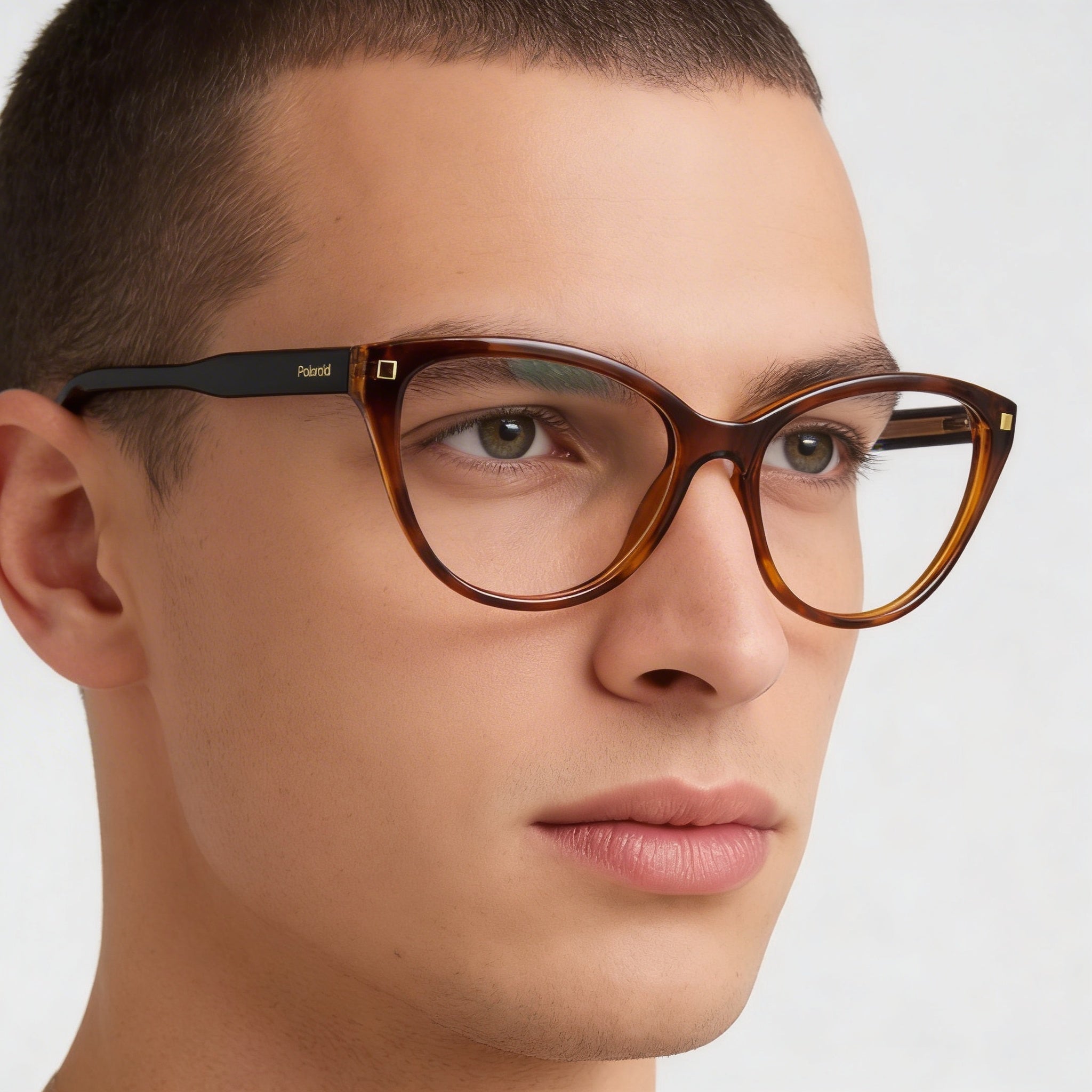 Polaroid Casual Men's Multicolored Resin Frame Eyewear with Non Lenses, Temple Length 145mm, Photo 4