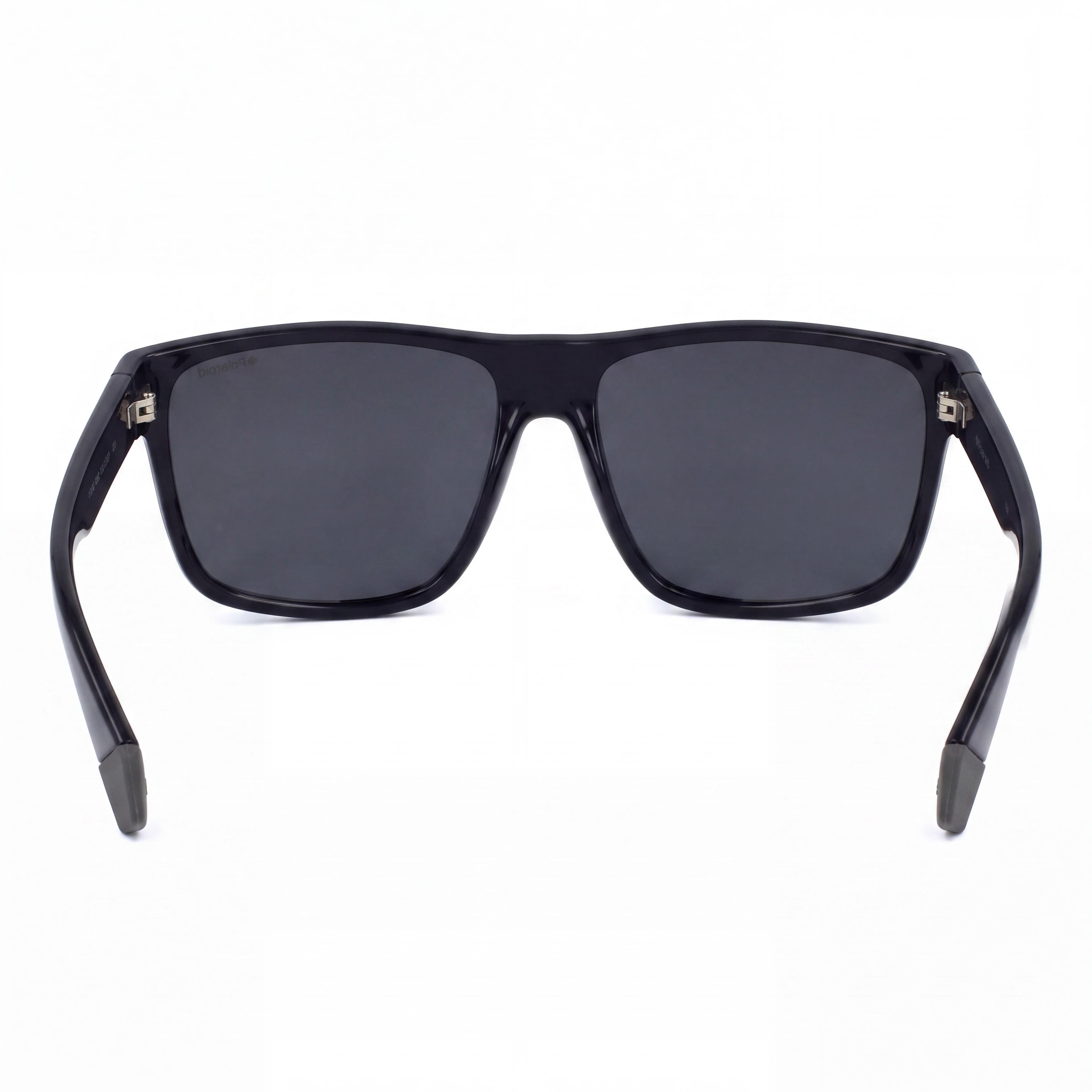 Polaroid Pld 6076/S Men Black Polycarbonate Frame Polarized Grey Lenses UV Protection Sunglasses 60mm, Photo 3