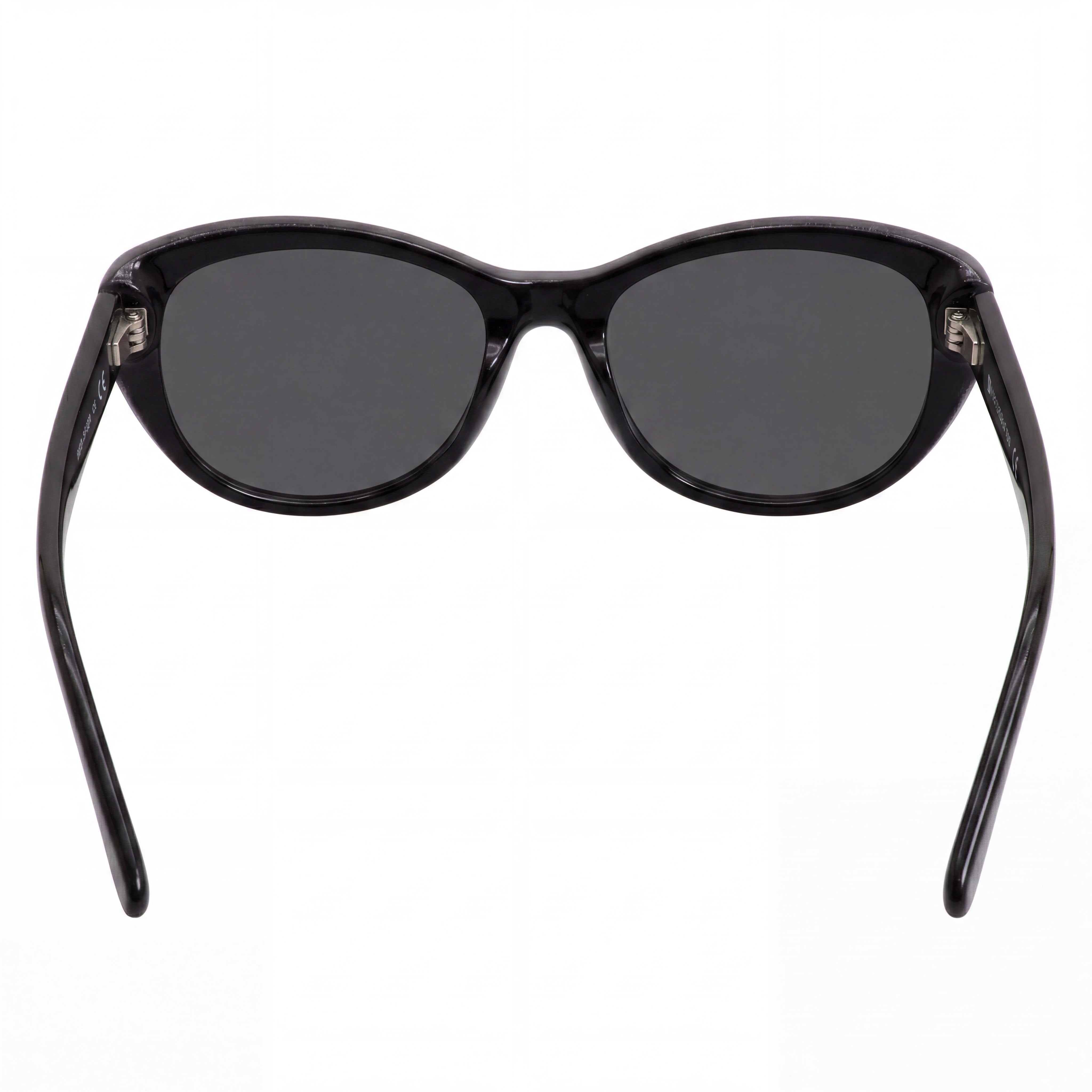 Gafas de sol Liz Claiborne L_claiborn 561s para hombre, montura de plástico, Black Lurex, lentes degradadas en gris con protección UV, Photo 4