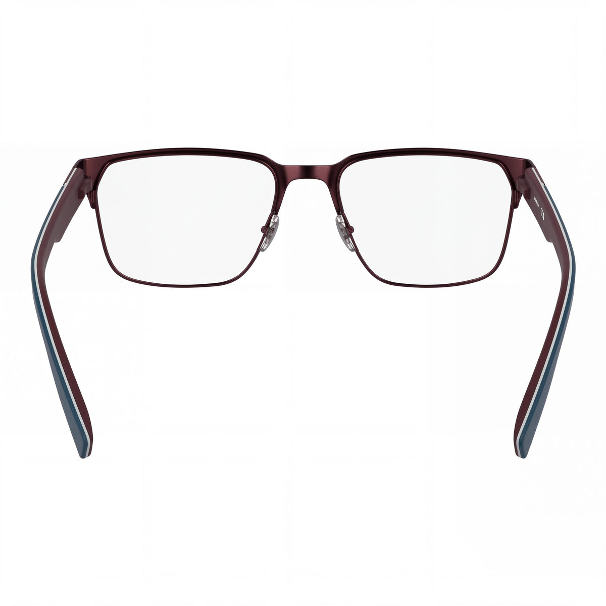 Lacoste Casual Men's Metal Ophthalmic Frames Matte Burgundy 58mm, Photo 3