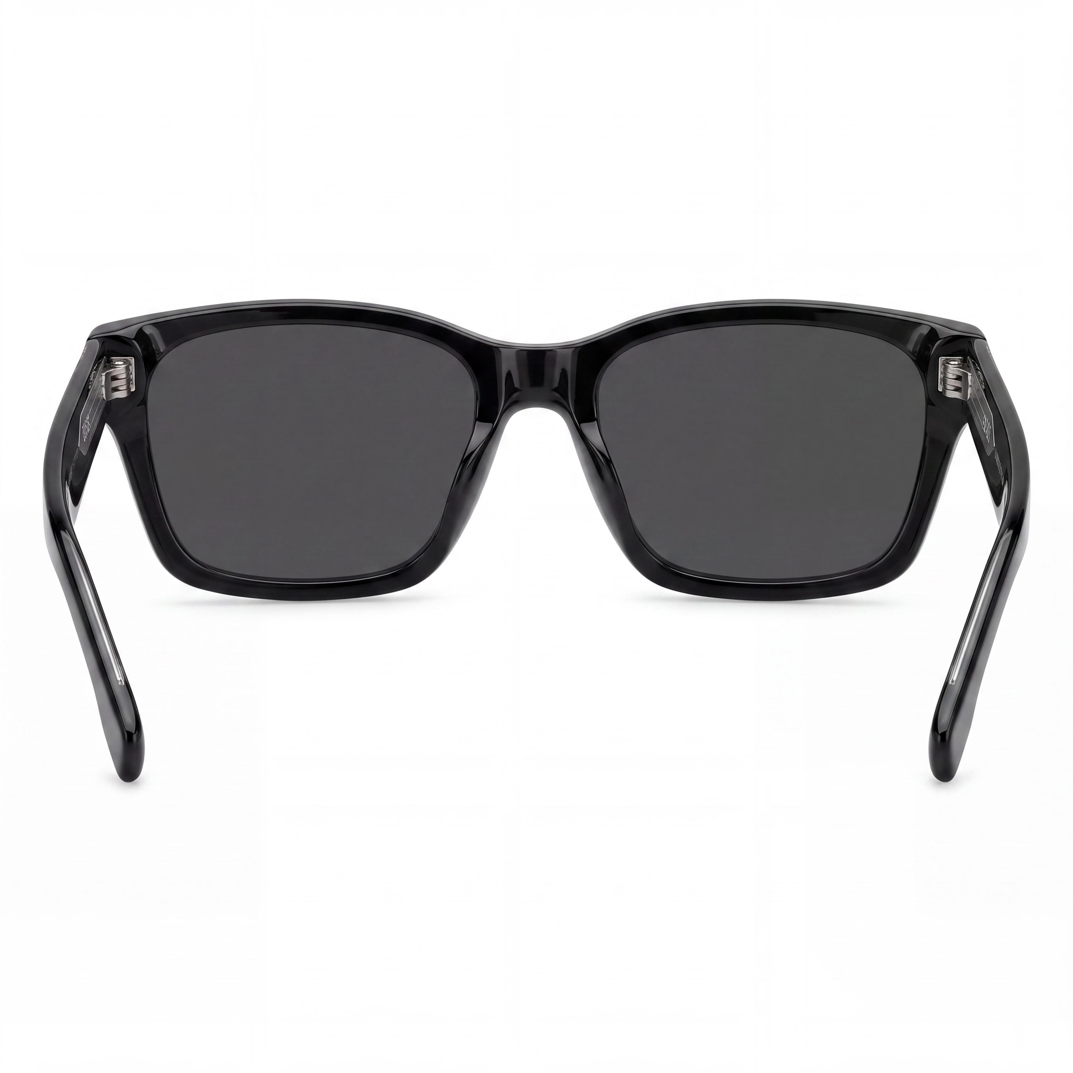 Hugo Boss Boss 1739/F/Sk Rectangular Women's Black Acetate Frame Grey Mirror Silver Polycarbonate Lens UV Protection Sunglasses 56mm, Photo 4