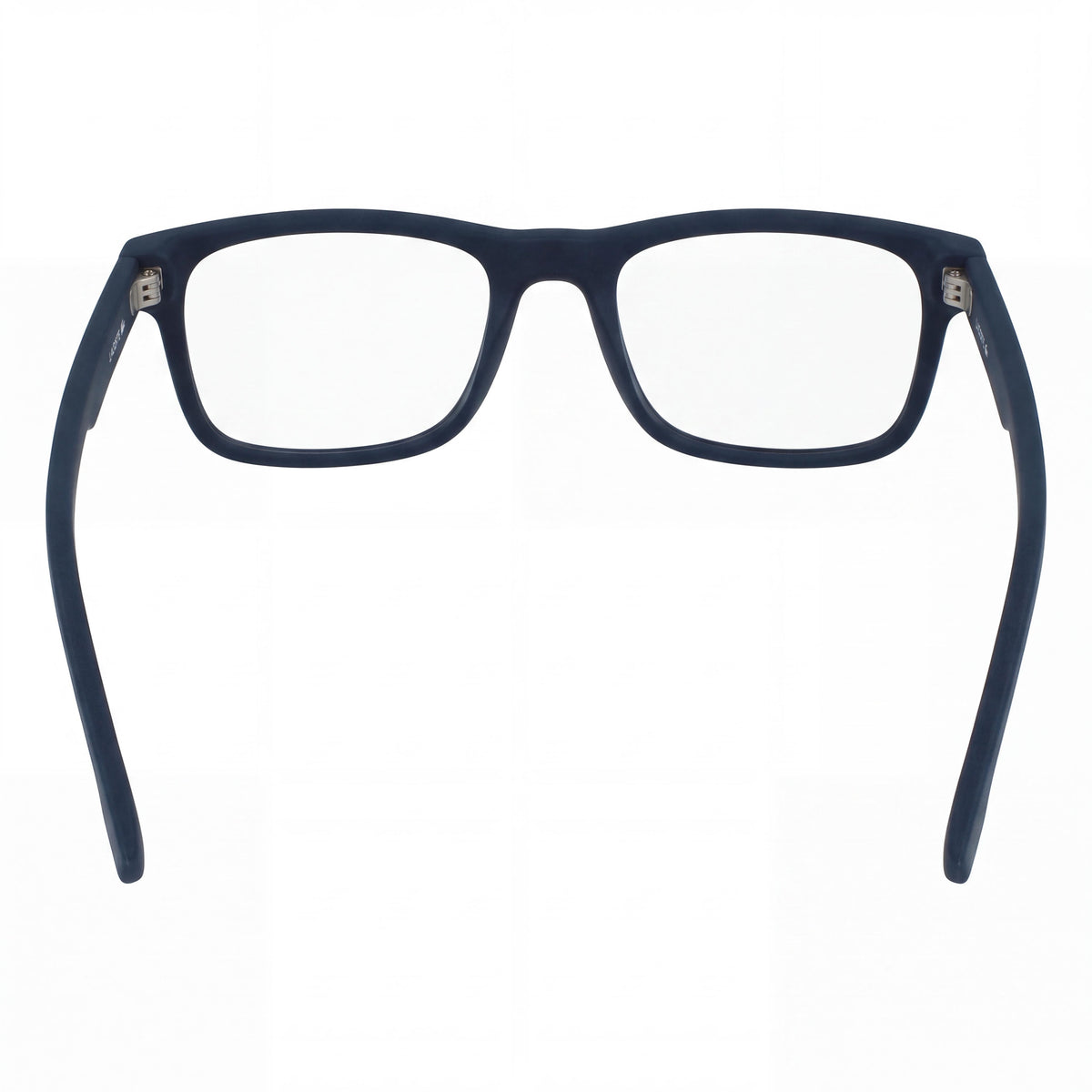 Lacoste Casual Ophthalmic Eyeglasses for Men with Matte Blue Frame and Transparent Plastic Lenses 55-18-145, Photo 4