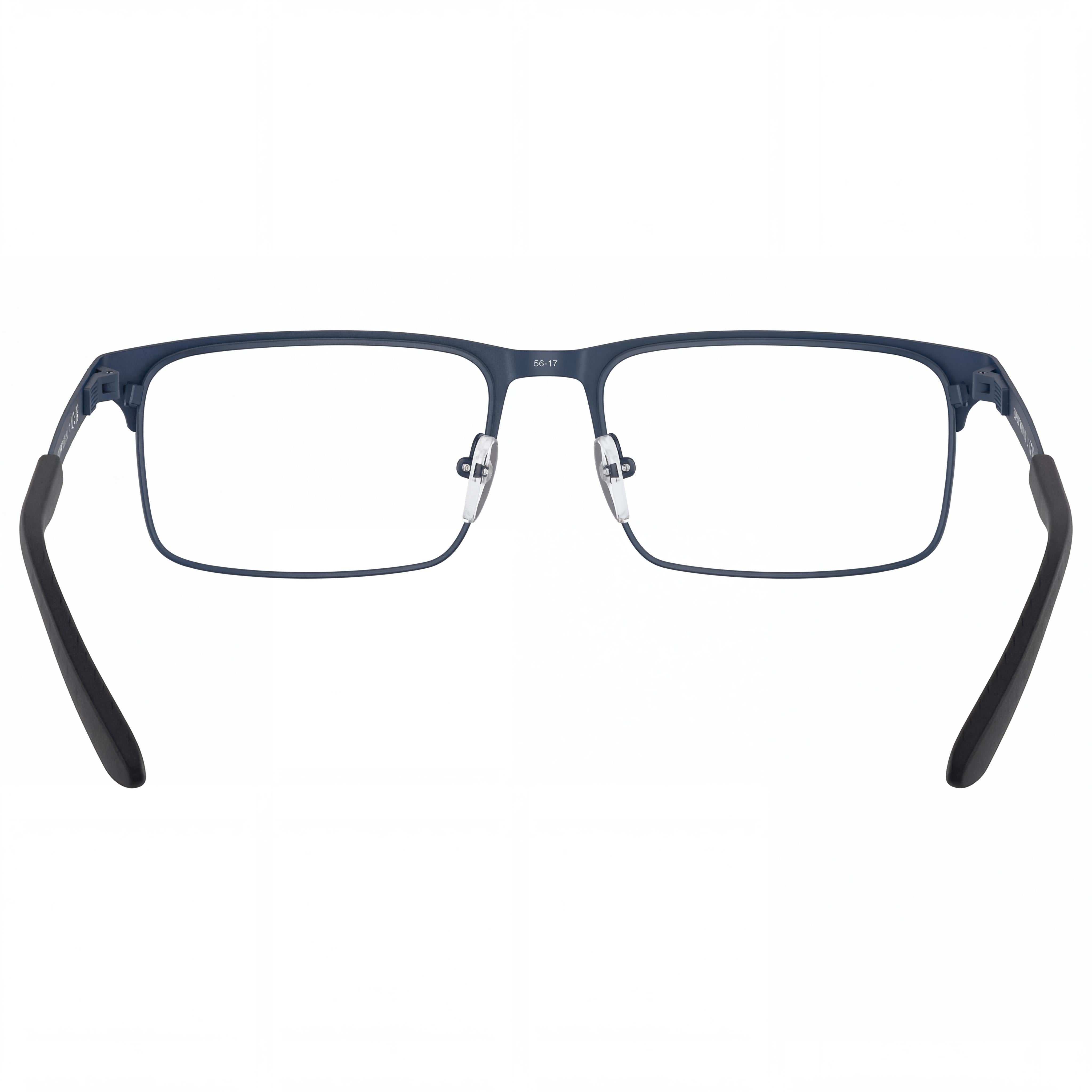 Gafas de Prescripción Rectangulares de Metal Azul Mate para Hombre Emporio Armani Ea1170 55 mm, Photo 2