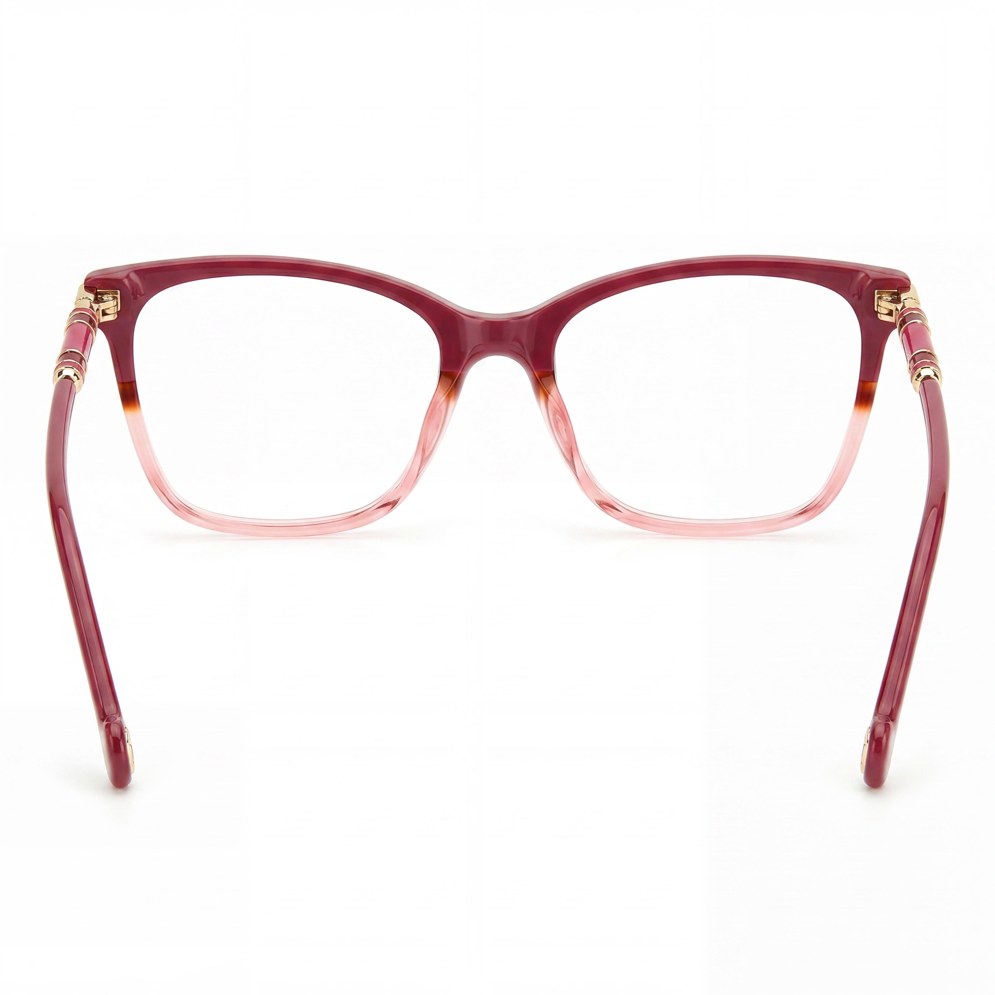 Gafas ópticas Carolina Herrera Modern para mujer con montura de acetato tipo cat-eye Cherry Havana 53mm, Photo 3